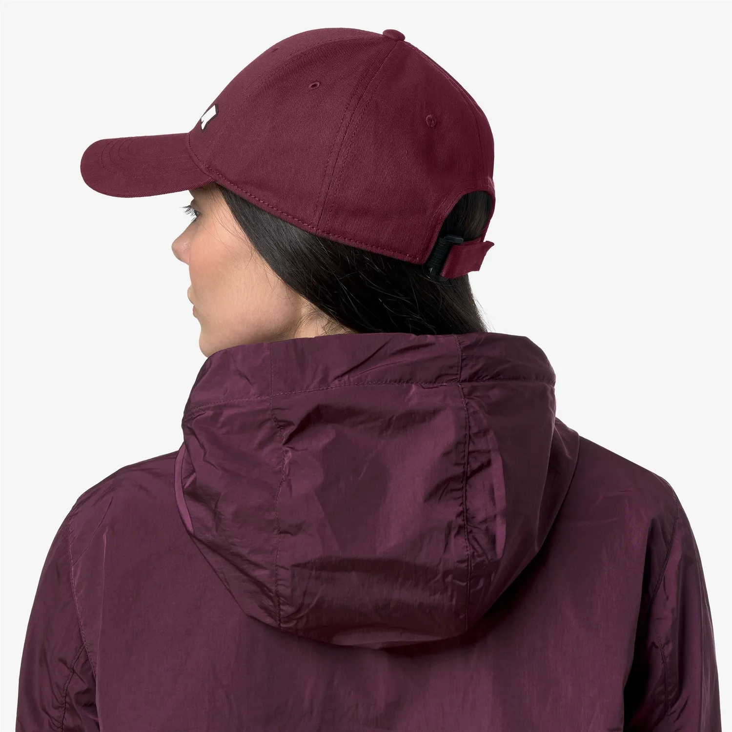 K-Way Ily ILY șapcă bumbac violet mauve wine