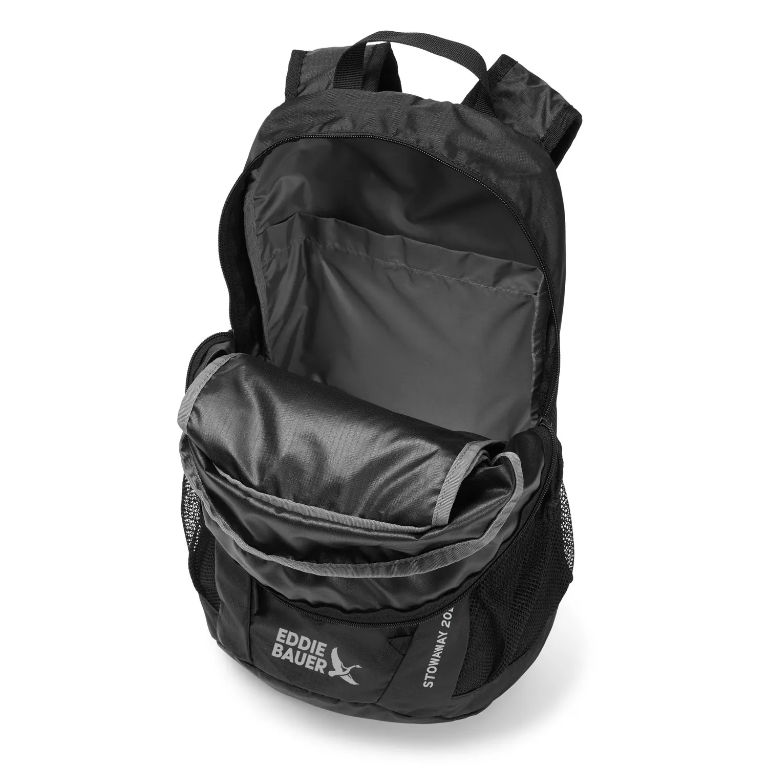Eddie Bauer Stowaway Packable rucsac 20L negru usor
