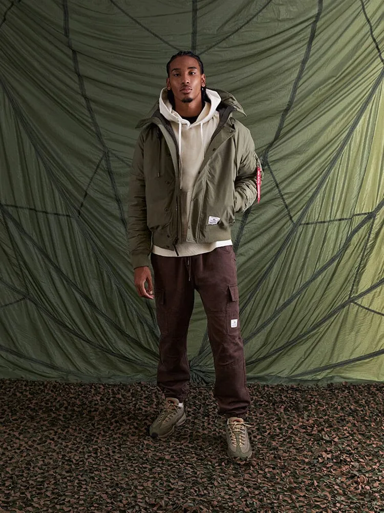 Alpha Industries N-2B Altitude parka verde foarte caldă