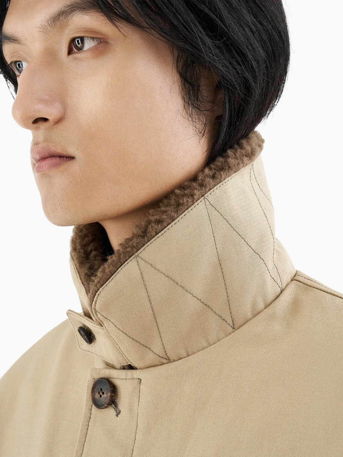 Alpha Industries Jiyongkim Deck geaca verde groasă călduros