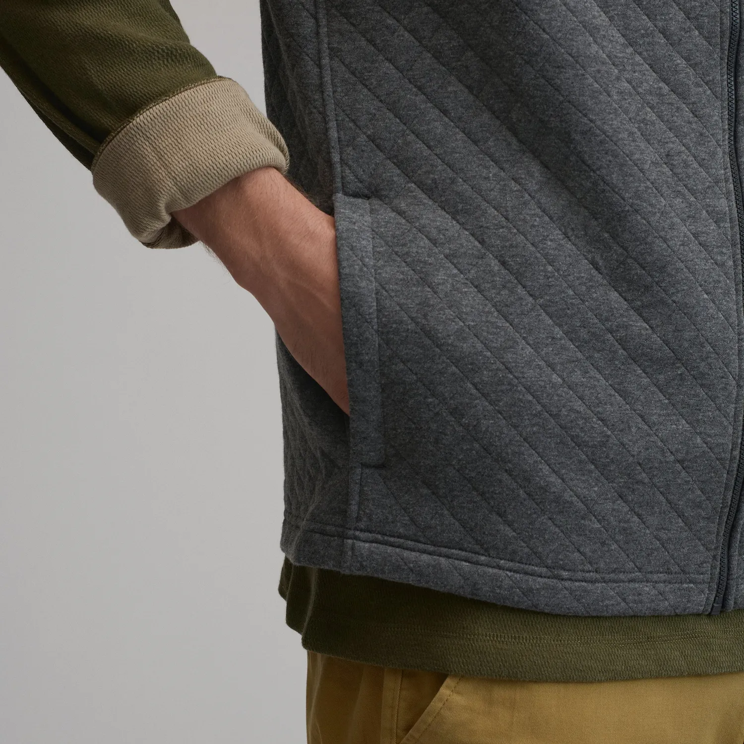 Eddie Bauer Men's Quilted Vest vestă matlasată navy