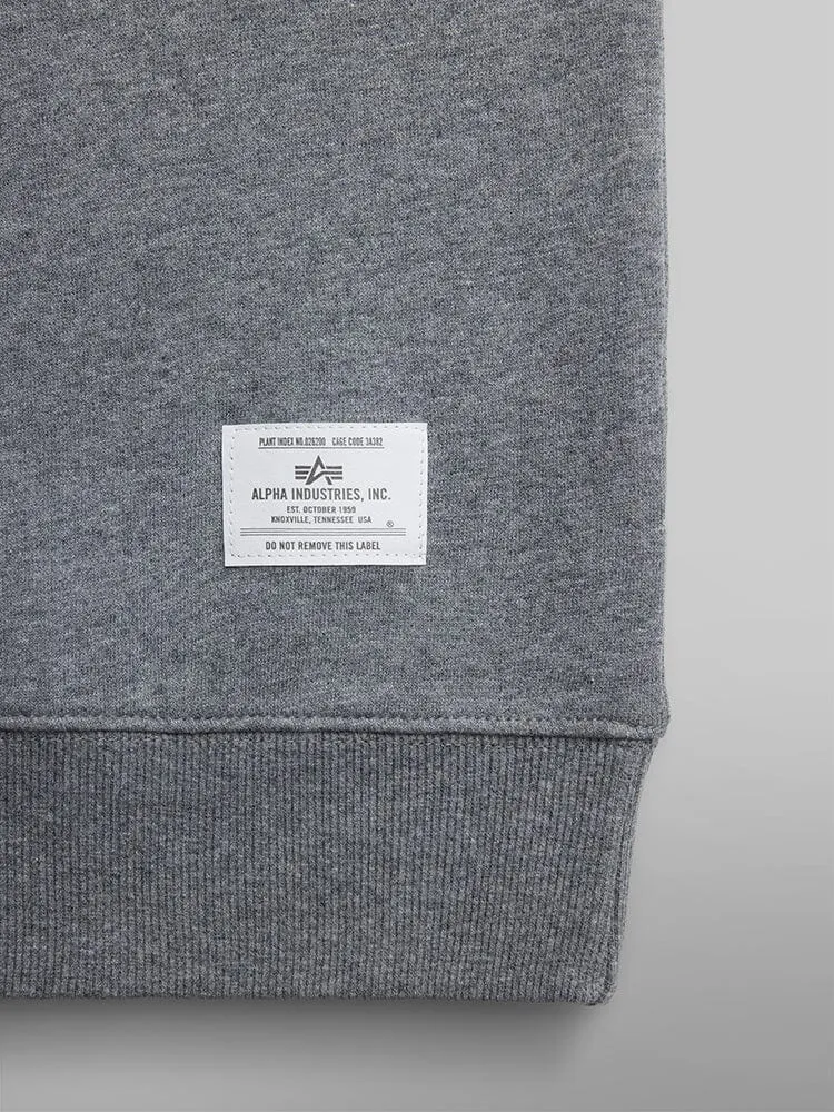 Alpha Industries Essential Crewneck bluză neagră bumbac