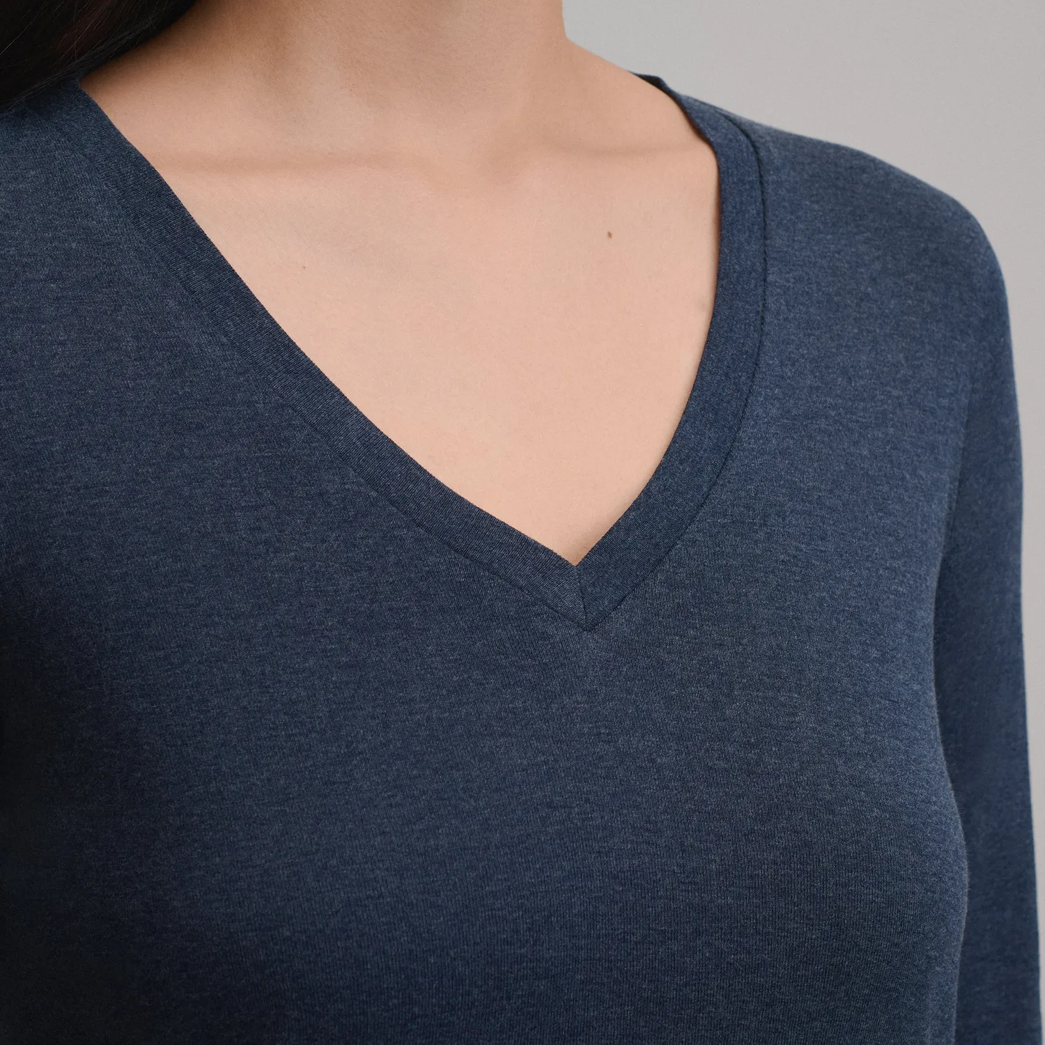 Eddie Bauer Everyday tricou damă mânecă lungă bumbac