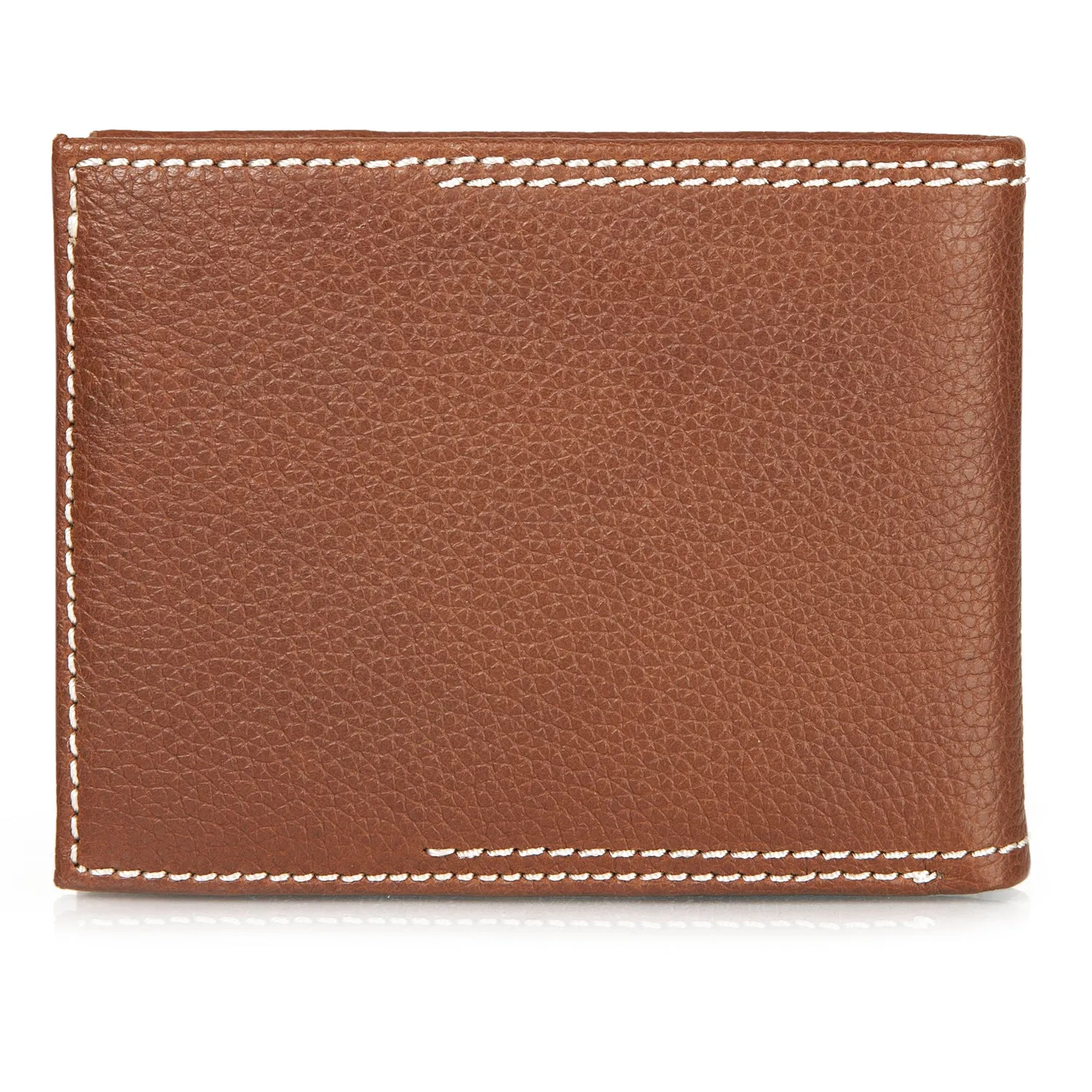 Eddie Bauer Signature Top Stitch Passcase portofel piele bej