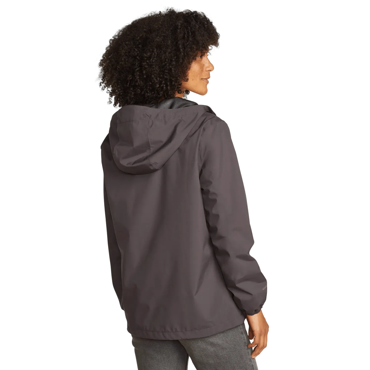 Eddie Bauer Rainy Pass geaca ploaie dama neagra 2 straturi