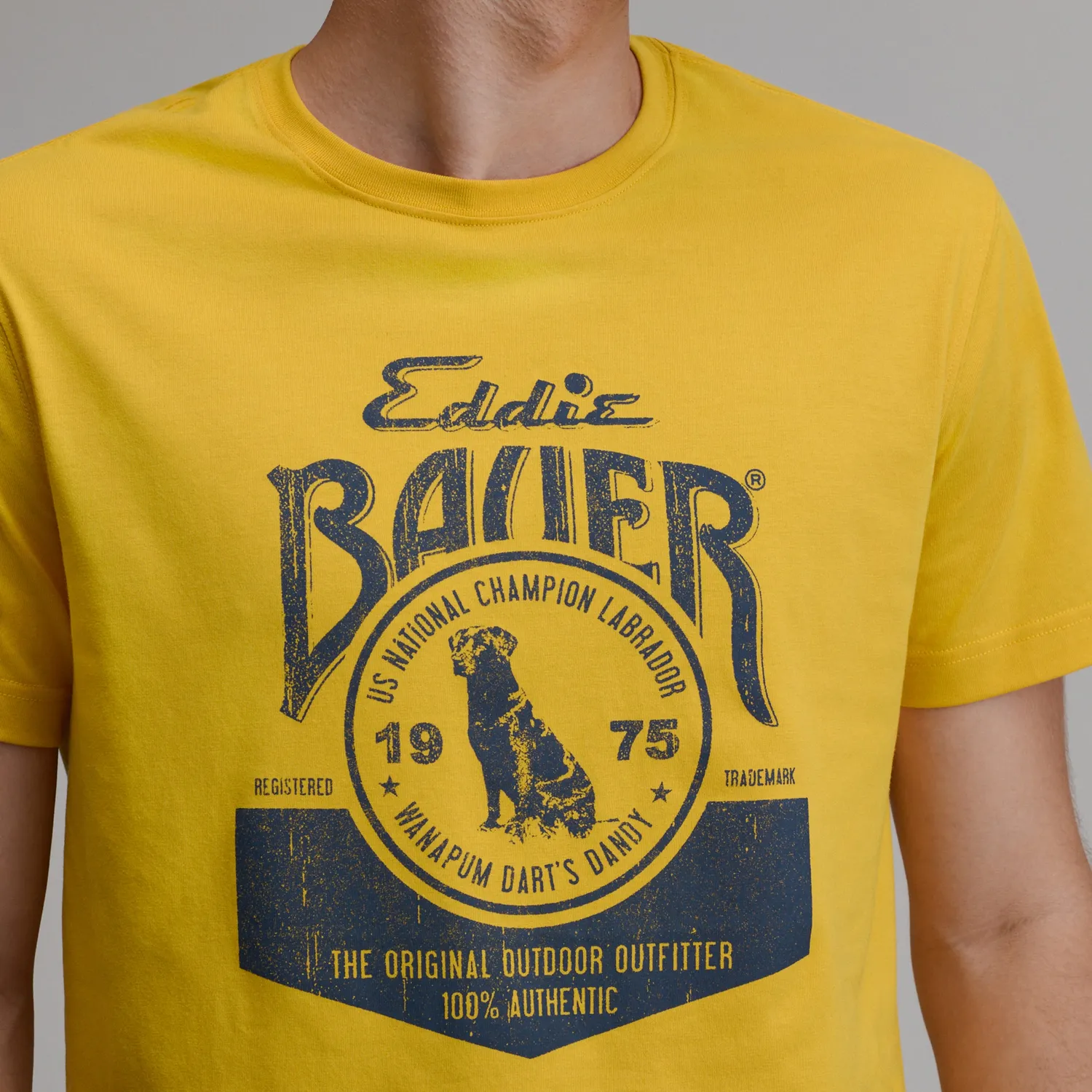 Eddie Bauer EB Champion Lab tricou Dijon bumbac