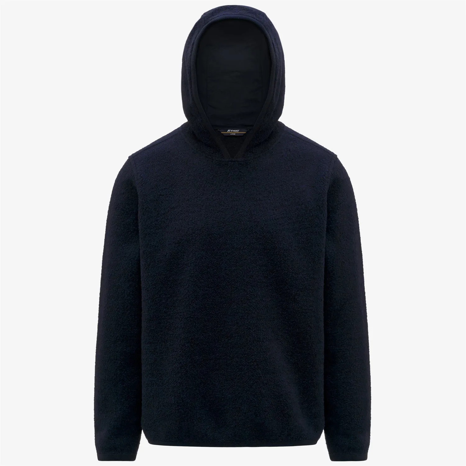 K-Way Aviron Wool Blend hanorac Blue Depth lână