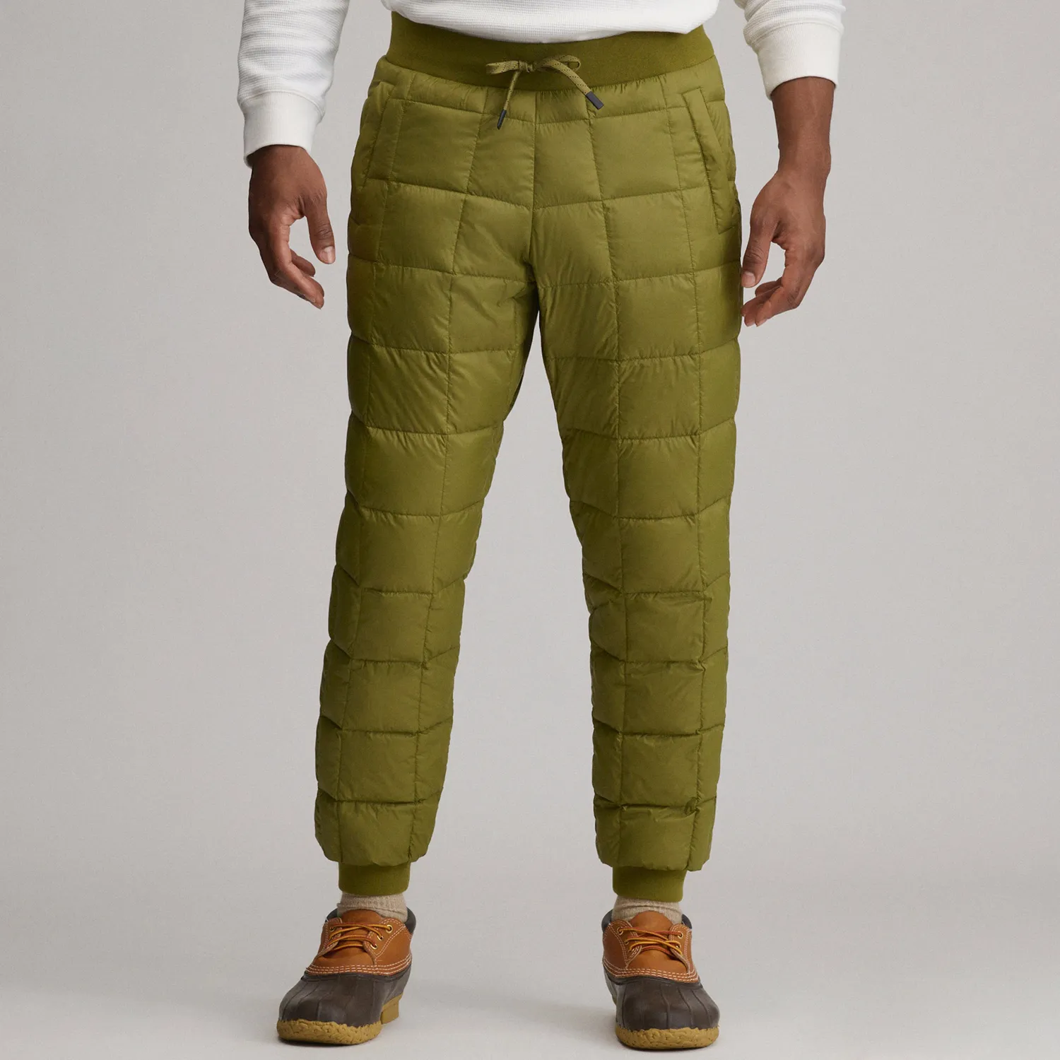 Eddie Bauer CirrusLite Box Quilt pantaloni negri caldurosi