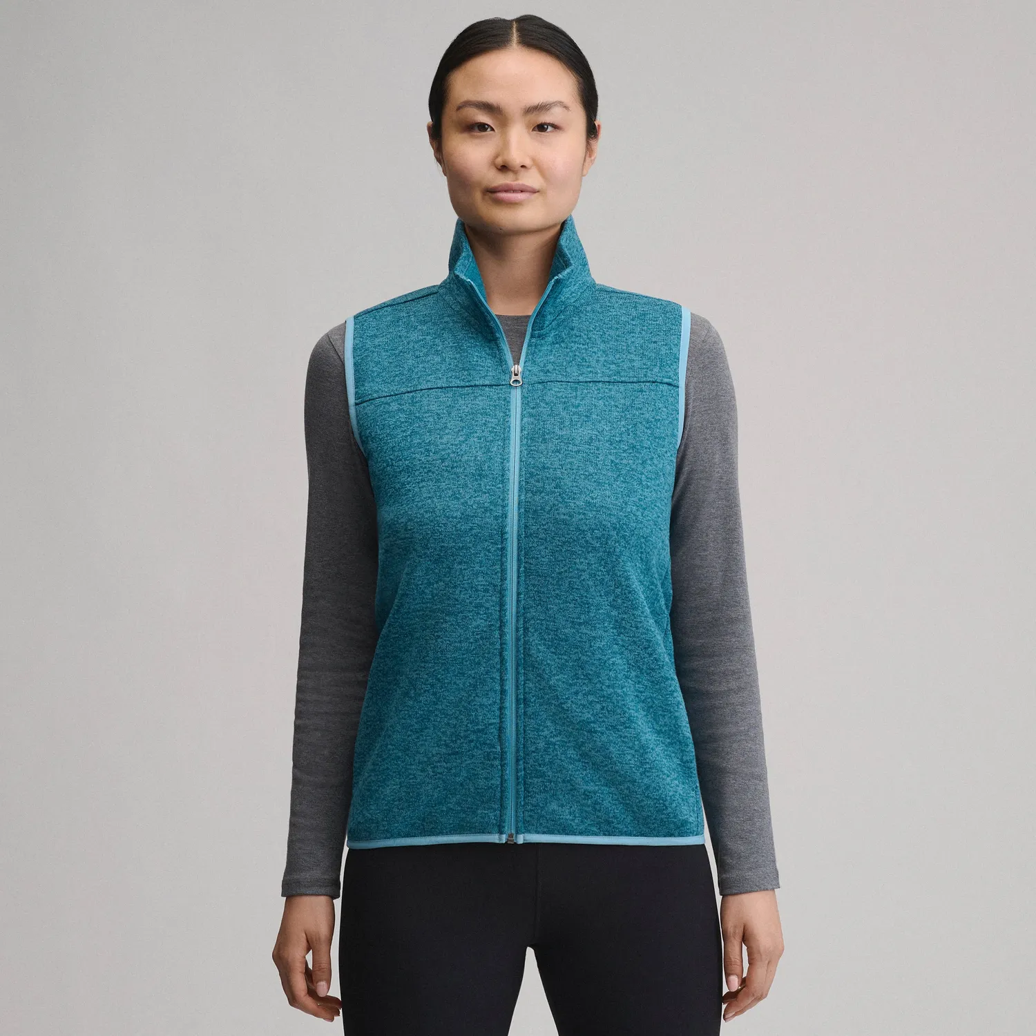 Eddie Bauer Radiator vesta fleece dama Light Gray polar