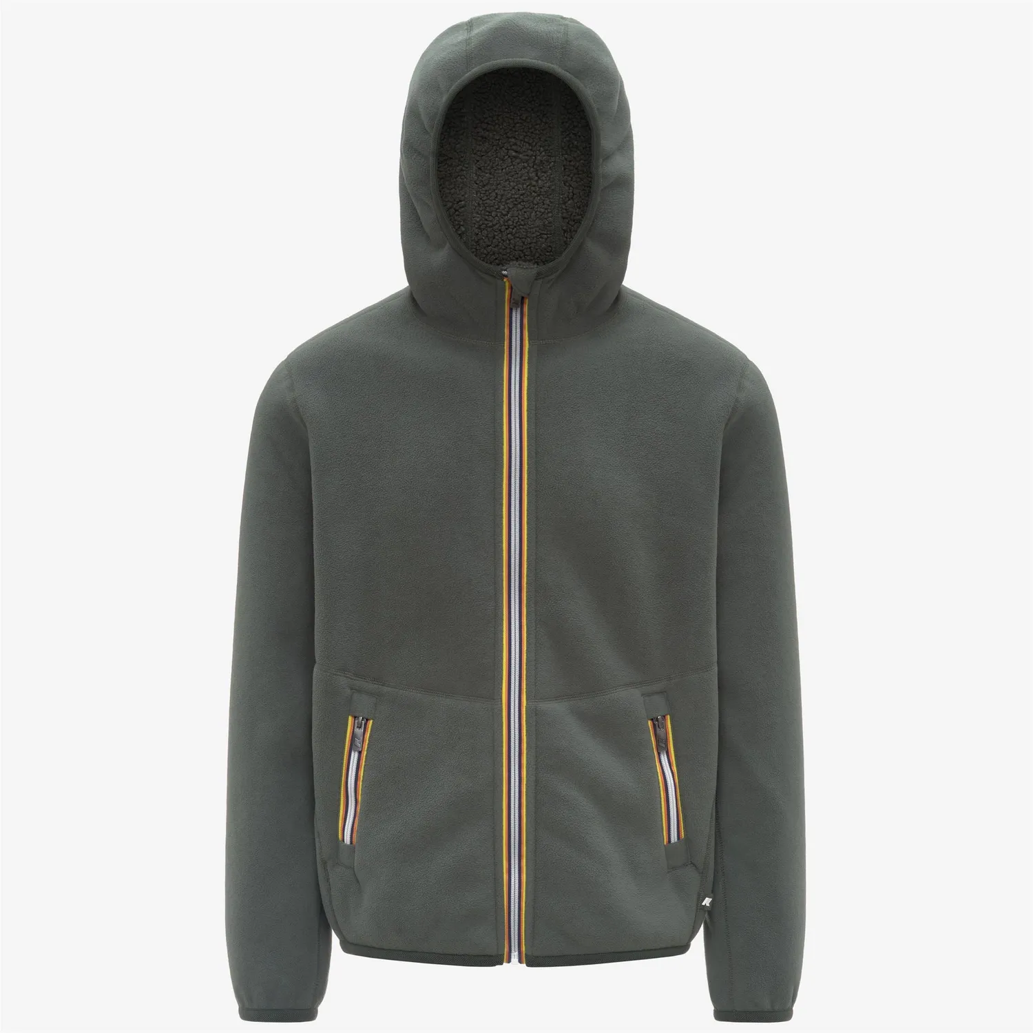 K-Way Jack Sherpa Polar Double geacă fleece verde