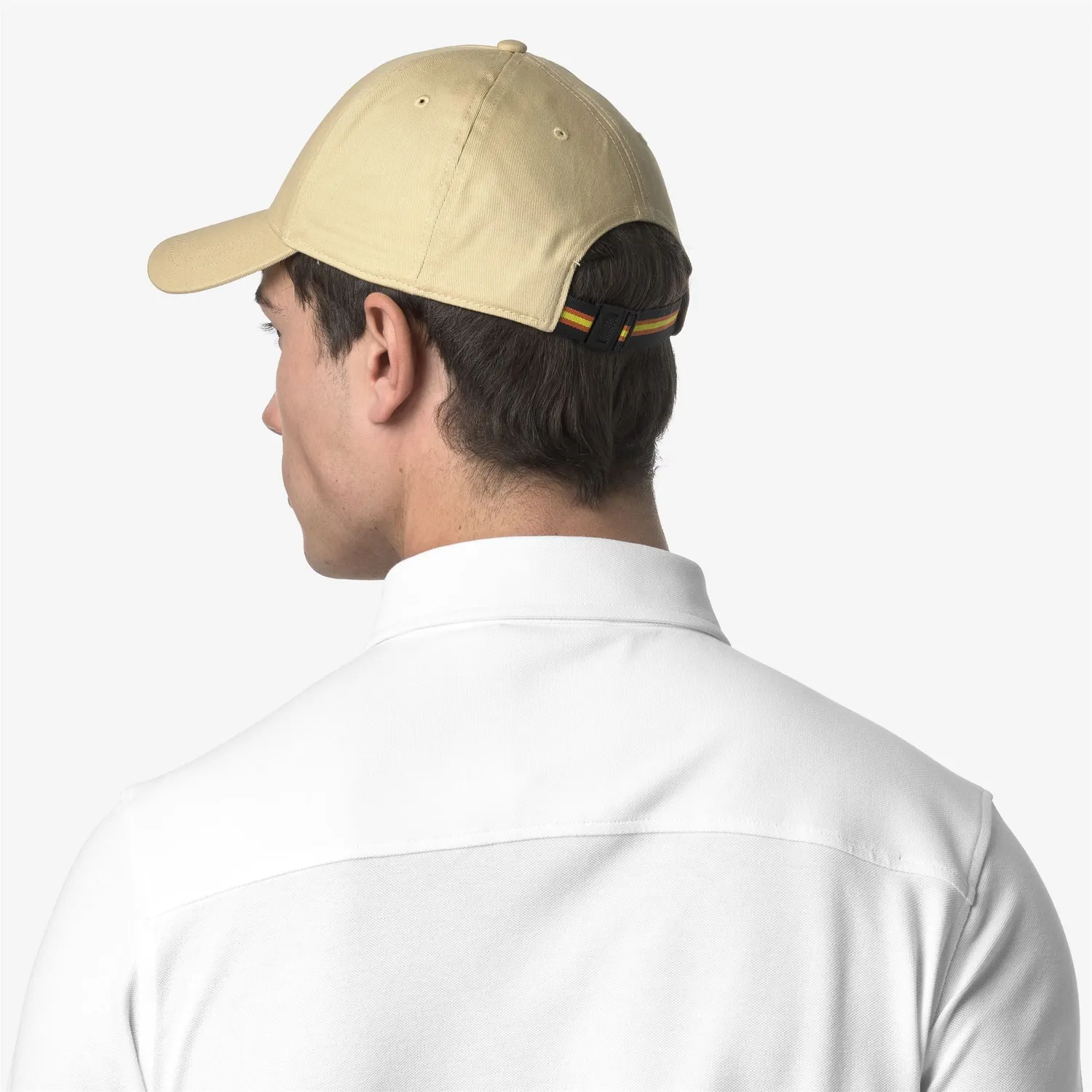 K-Way Rob Lettering șapcă bej Beige Rope reglabilă