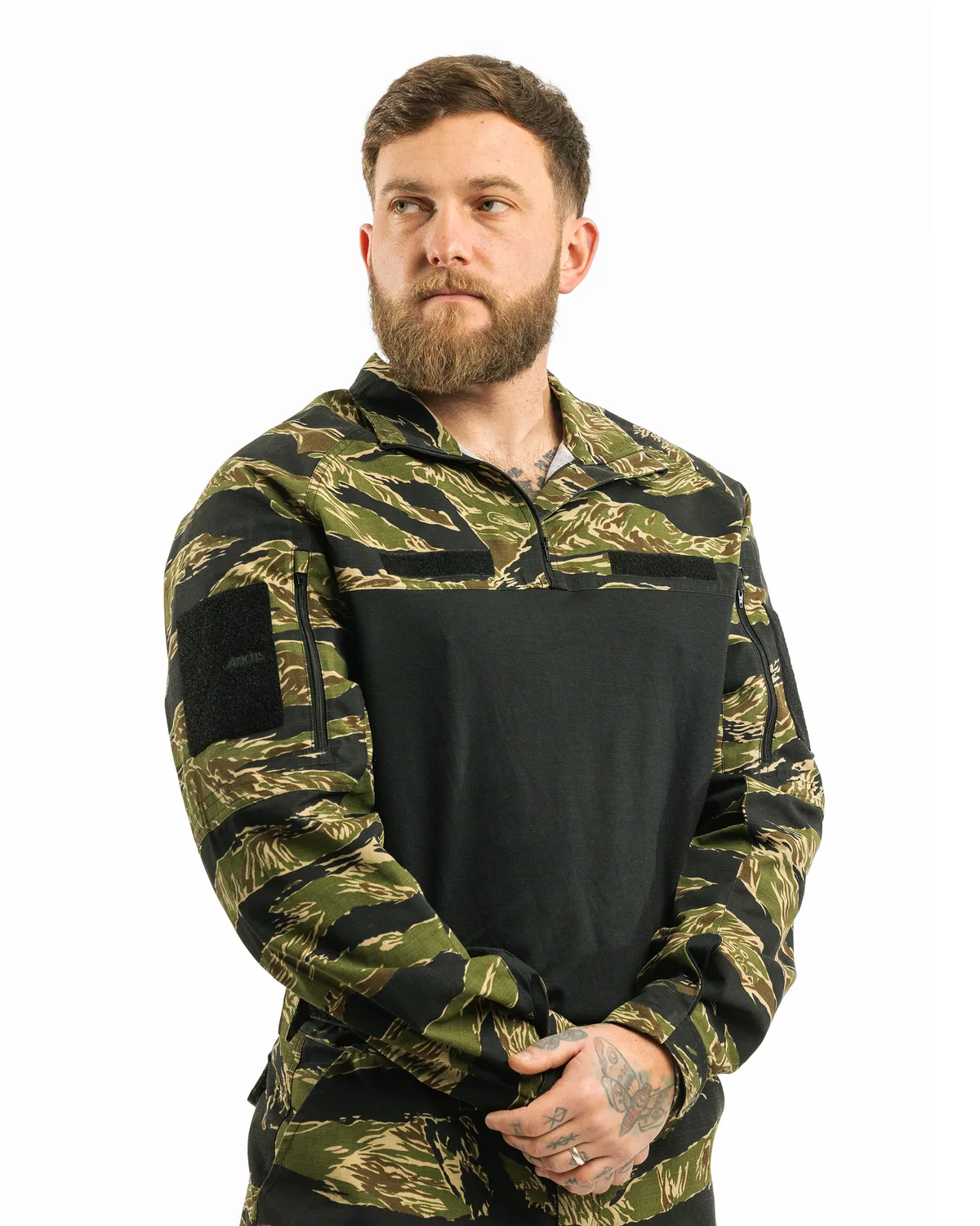 Arktis Field UBACS bluza tactica Tiger Stripe ignifuga