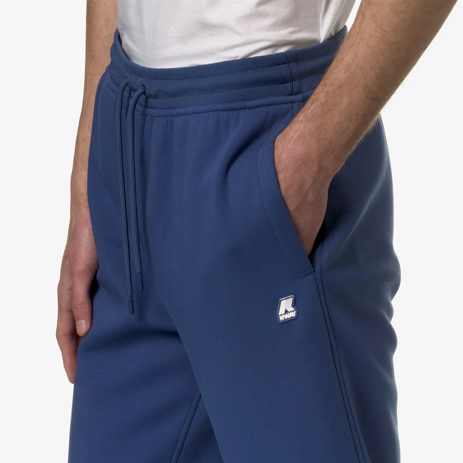 K-Way Mick Light Spacer pantaloni sport blue fiord slim