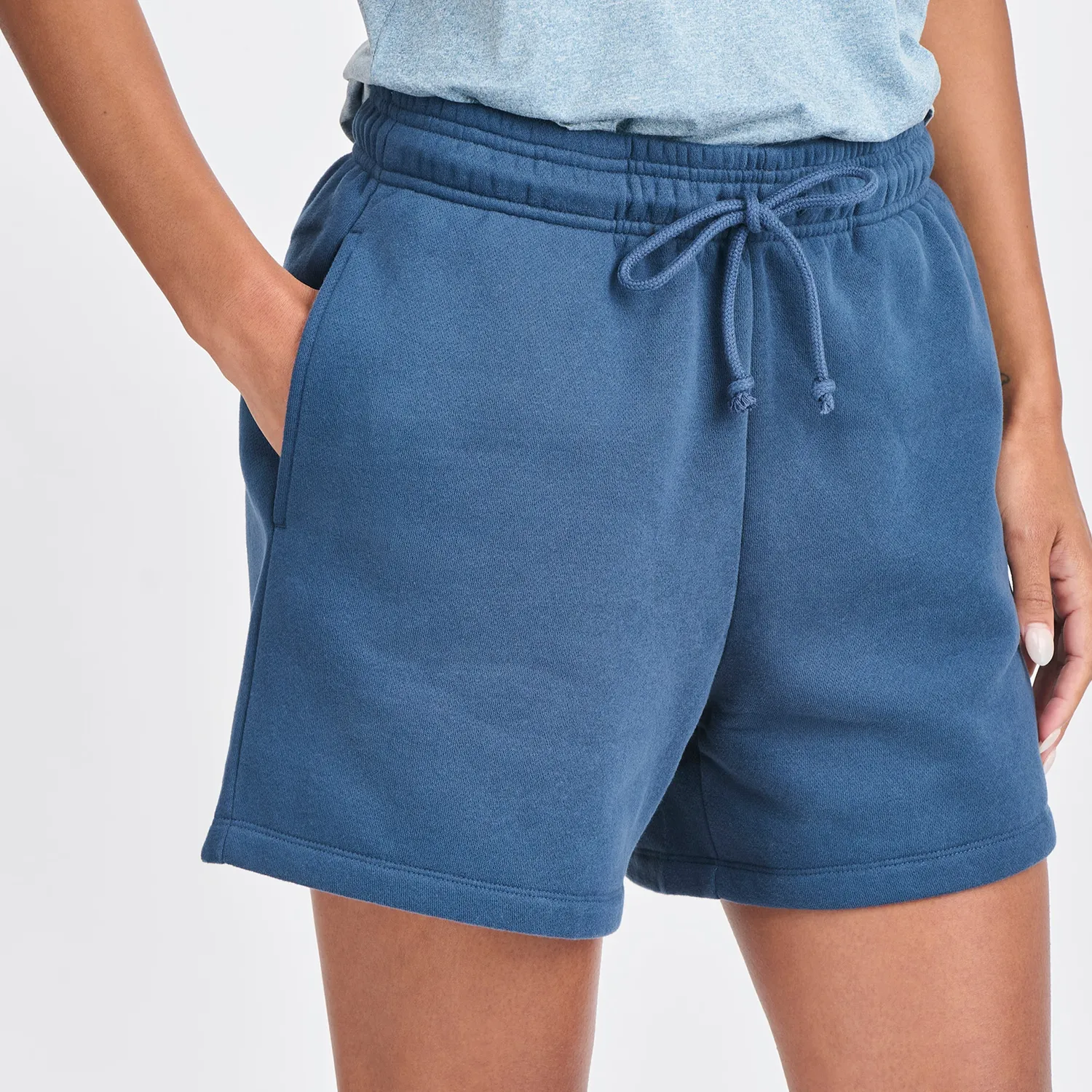 Eddie Bauer Vintage Soft pantaloni scurti dama gri relaxati