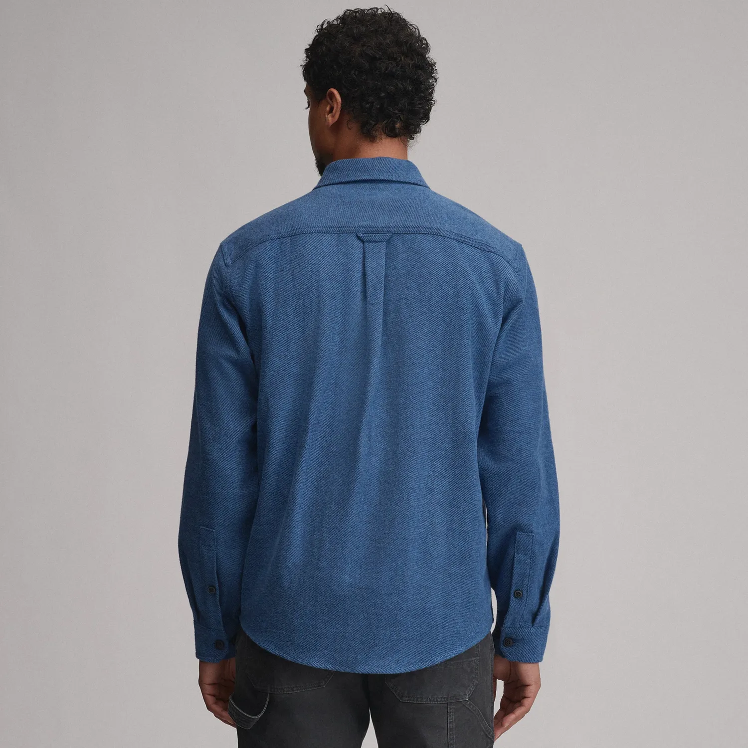 Eddie Bauer Favorite camasa flanel barbati bleumarin bumbac