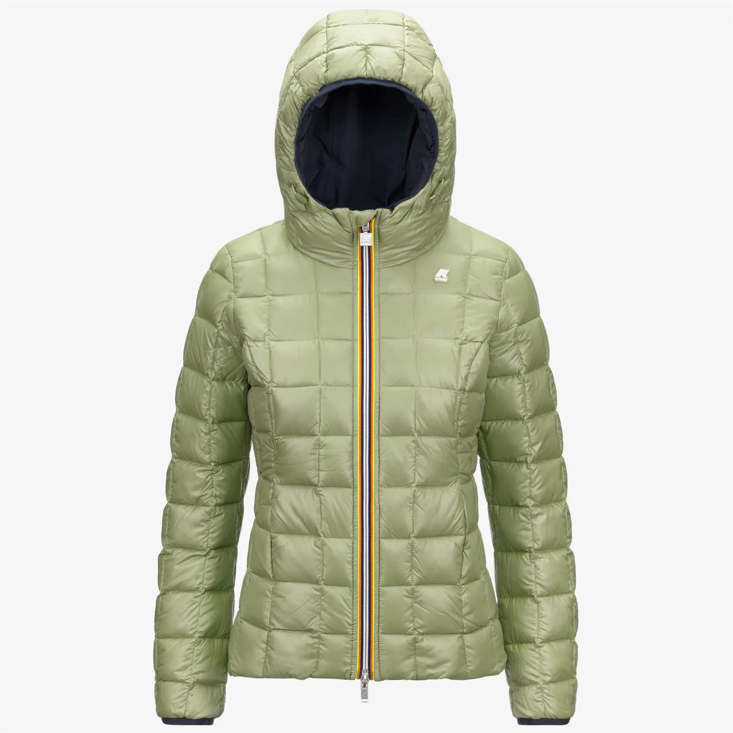 K-Way Lily St Thermo Double geaca dama albastru-verde calduroasa