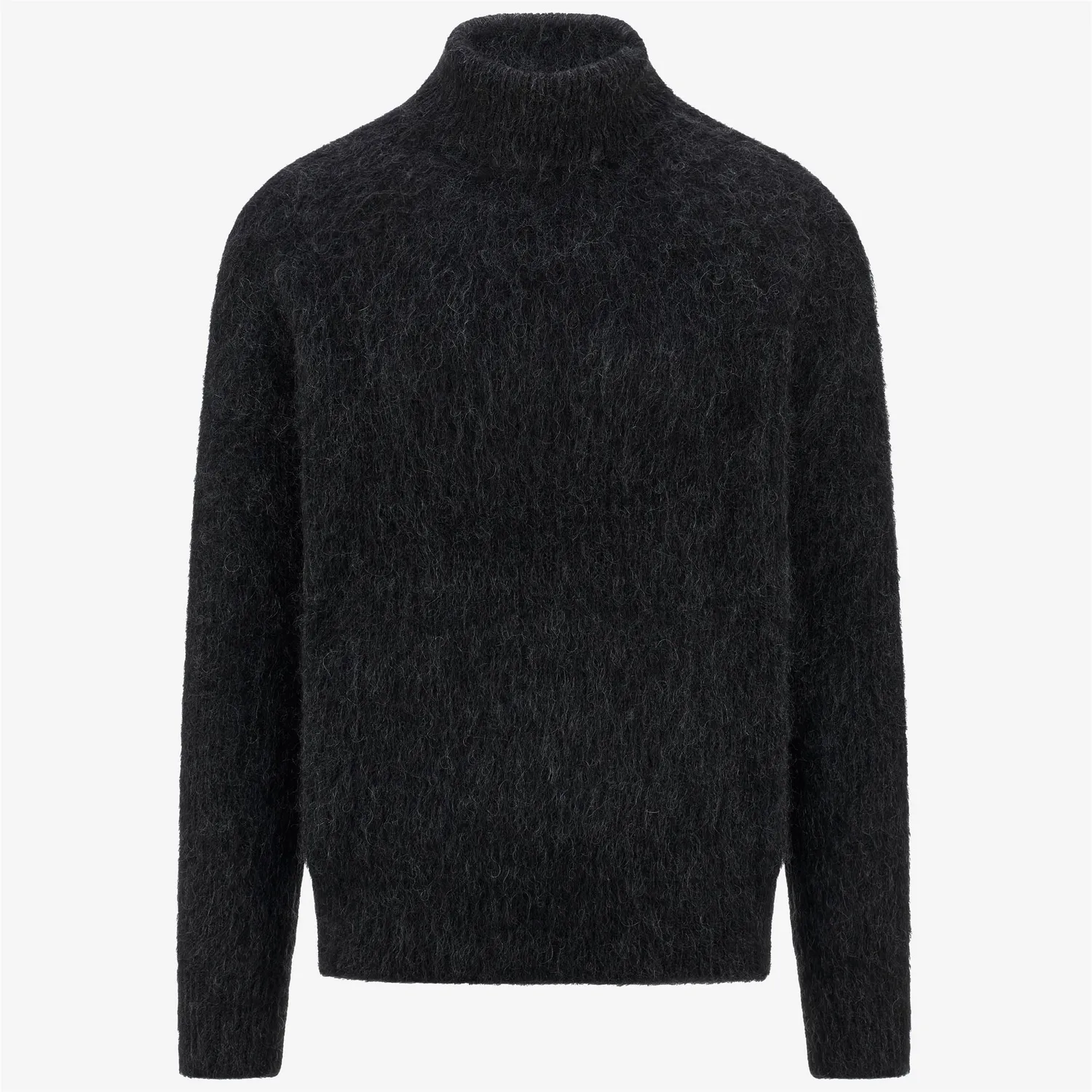 K-Way Bereny pulover negru mohair barbati