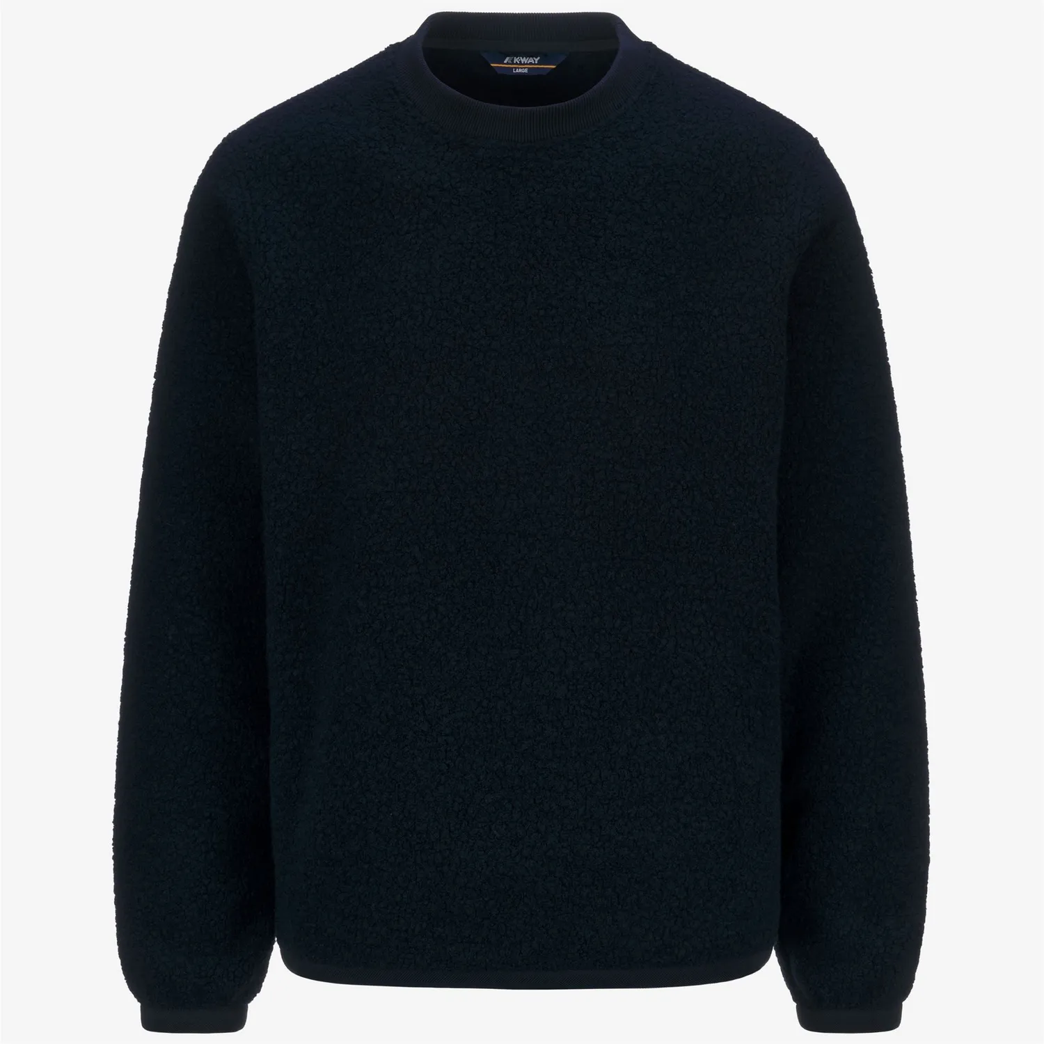 K-Way Eround Wool Fleece pulover albastru lana