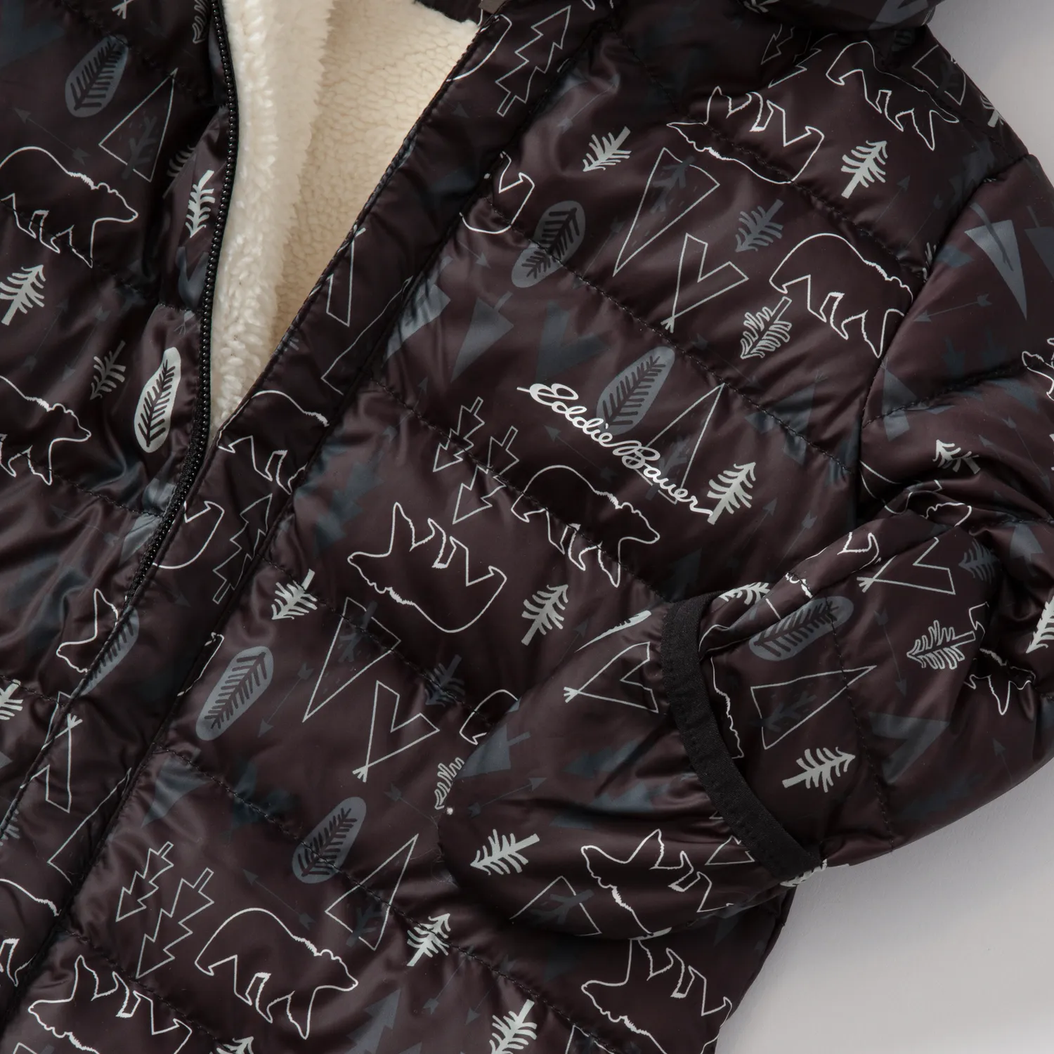 Eddie Bauer Down Snowsuit salopeta bebe Peacoat puf