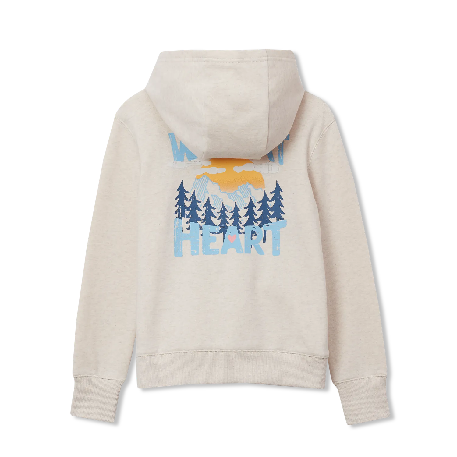 Eddie Bauer Camp Fleece hanorac fete lila cu imprimeu