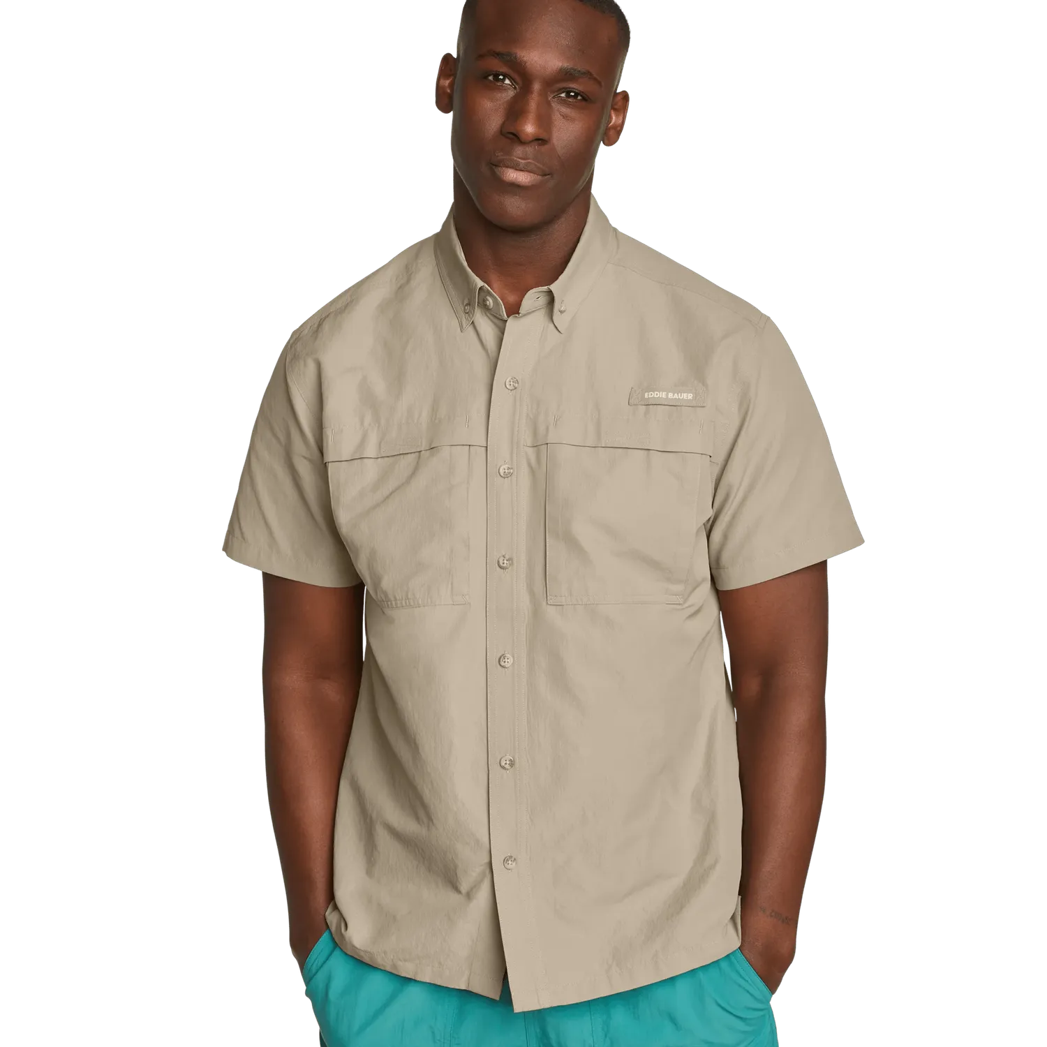 Eddie Bauer Rainier camasa barbati maneca scurta ripstop
