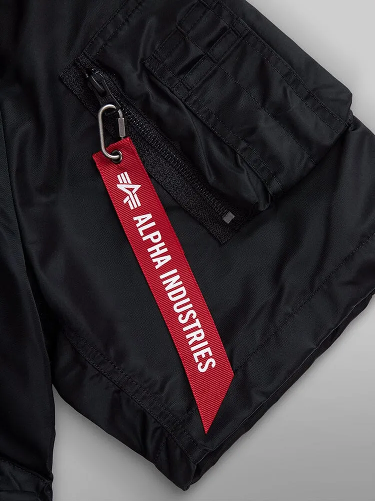 Alpha Industries L-2B geaca bomber maneca scurta neagra