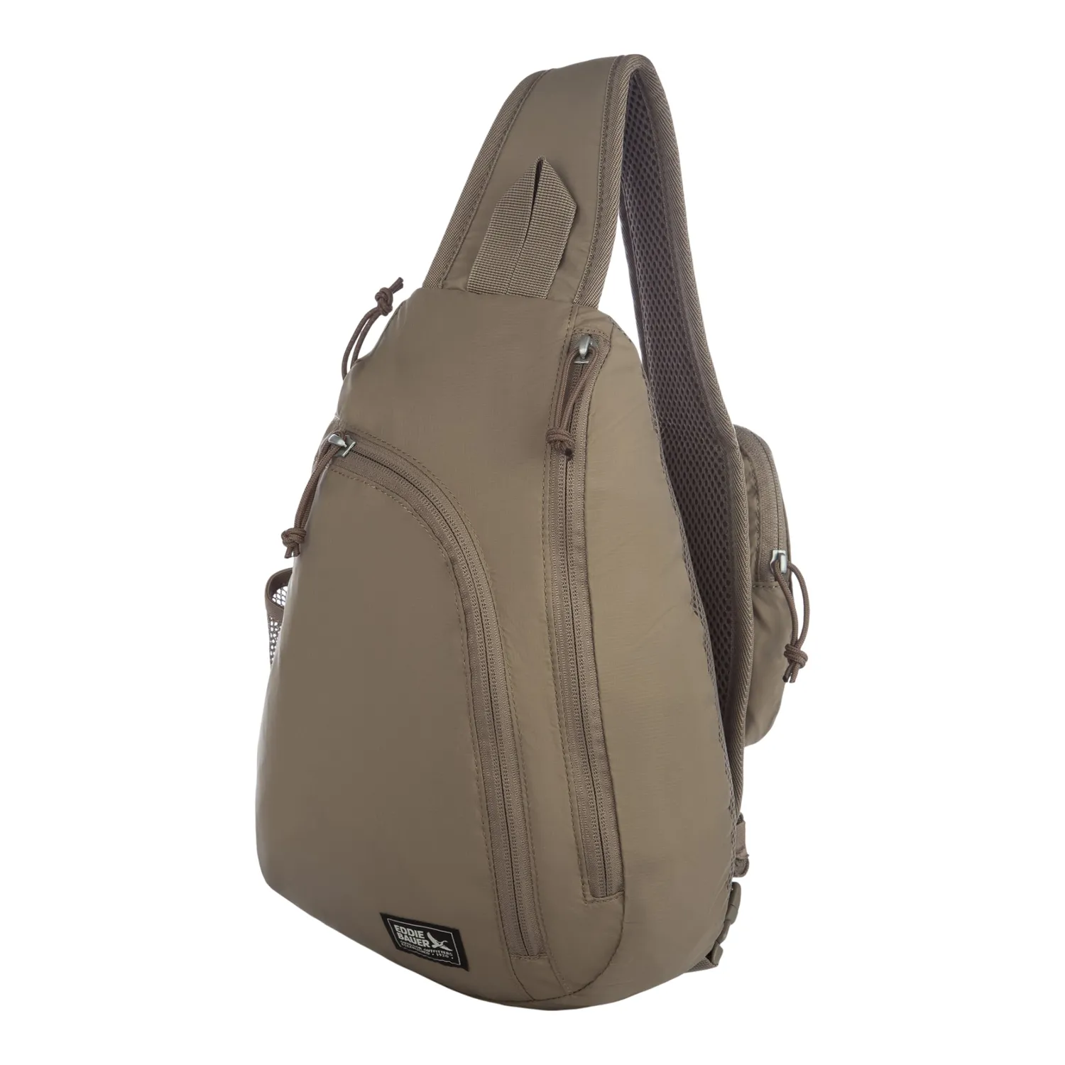 Eddie Bauer Ripstop Sling rucsac 8L negru nailon usor