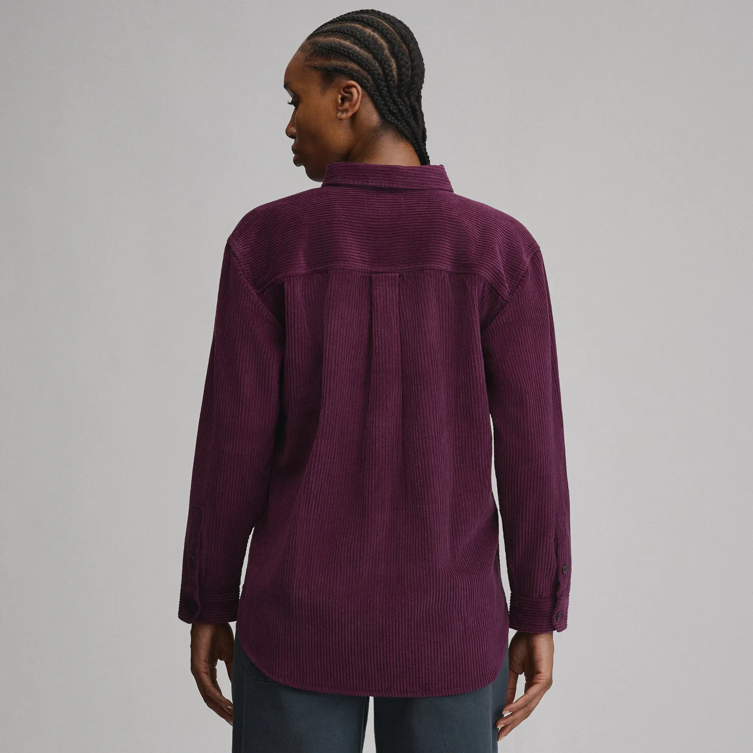 Eddie Bauer Canyons Boyfriend camasa cord roz