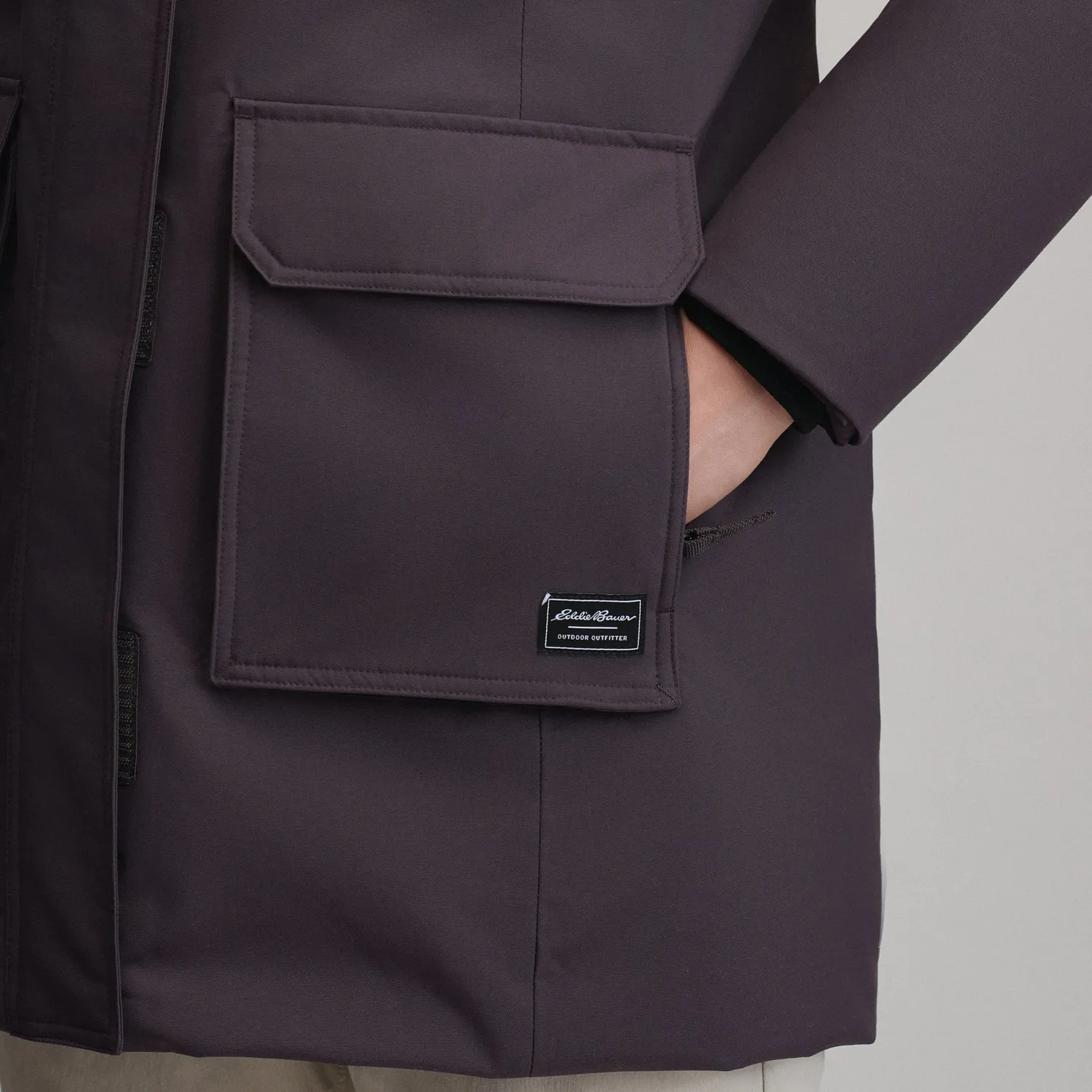 Eddie Bauer Superior Down parka dama Black puf