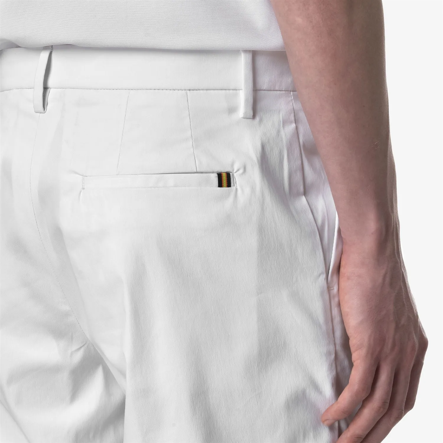 K-Way Ralph Twill Tech Golf pantaloni chino albi stretch