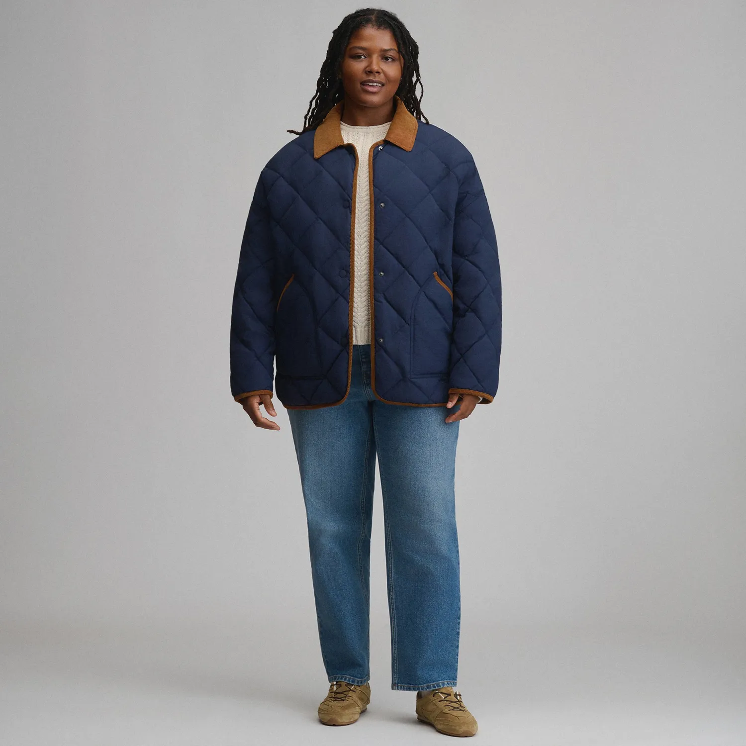 Eddie Bauer Insulated Long Barn Coat palton Brook lung matlasat