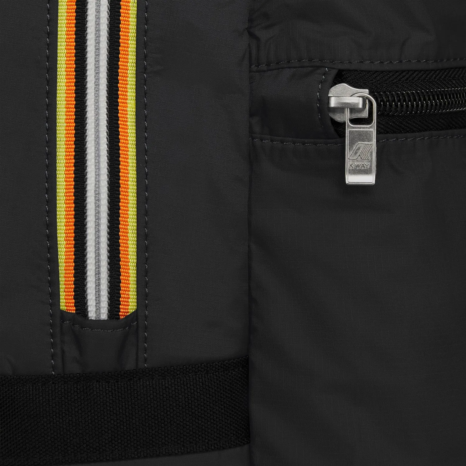 K-Way Laon rucsac negru cu husa laptop