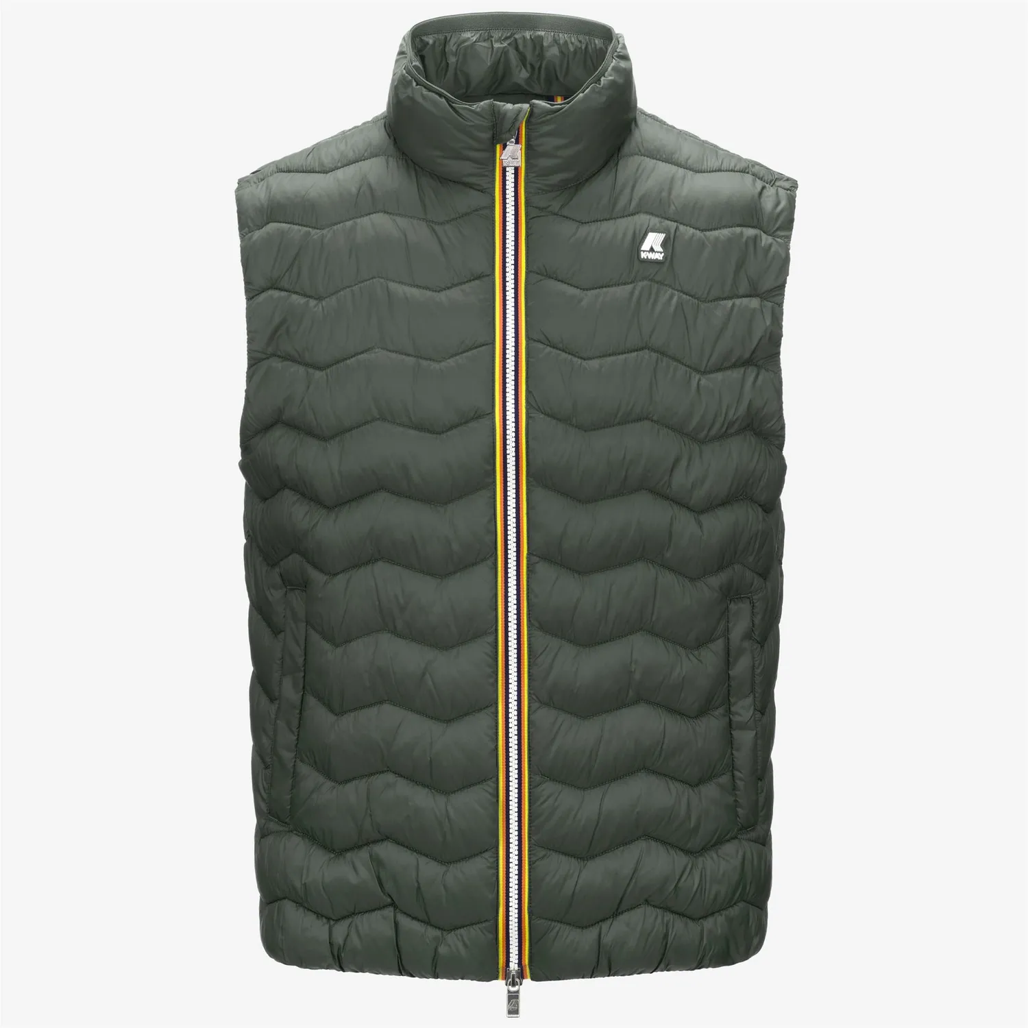 K-Way Valen Quilted Warm vesta barbati verde