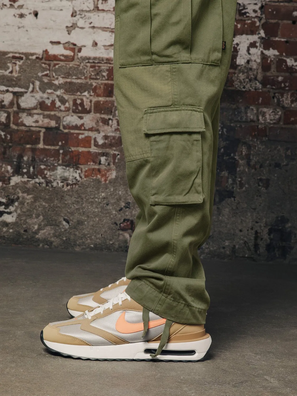 Alpha Industries ACU Pant pantaloni cargo dark olive bumbac