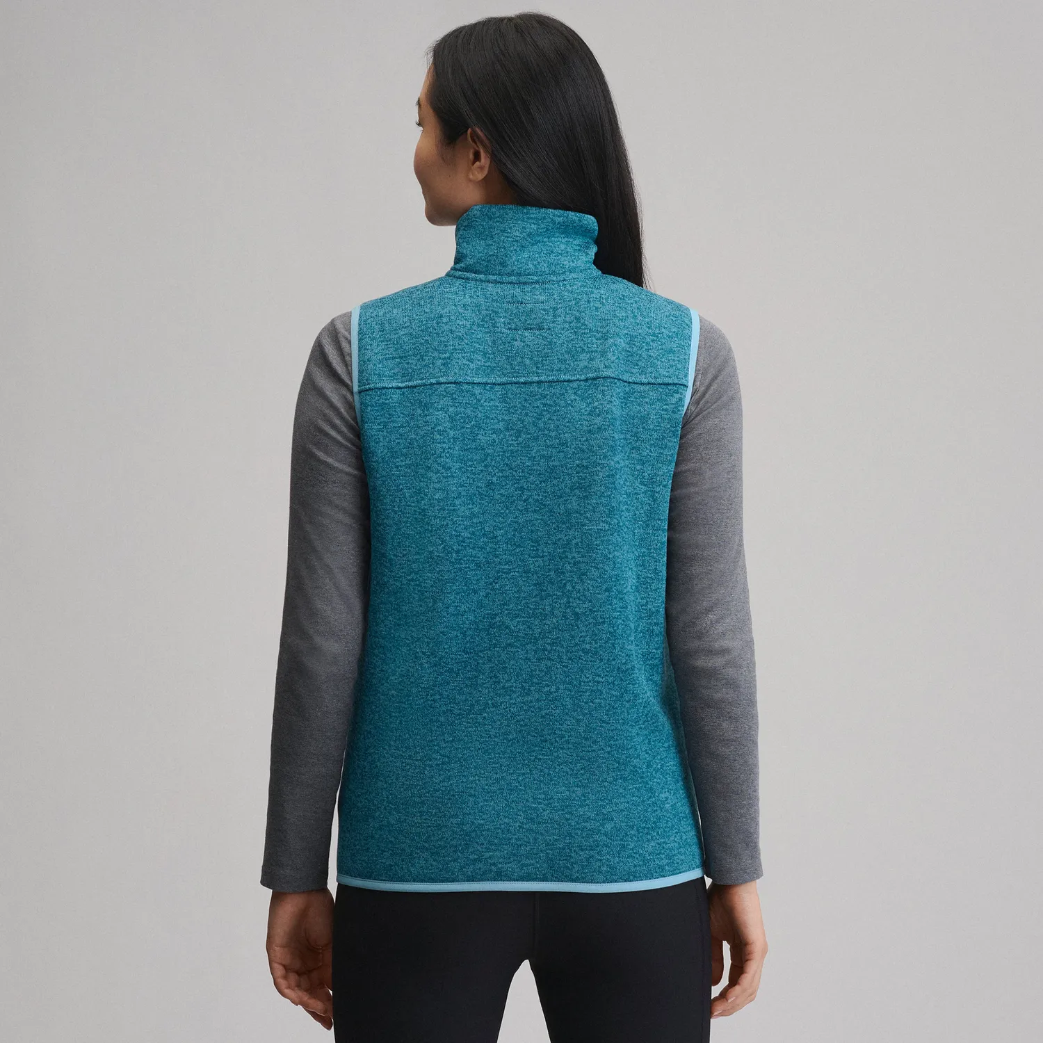 Eddie Bauer Radiator vesta fleece dama Light Gray polar