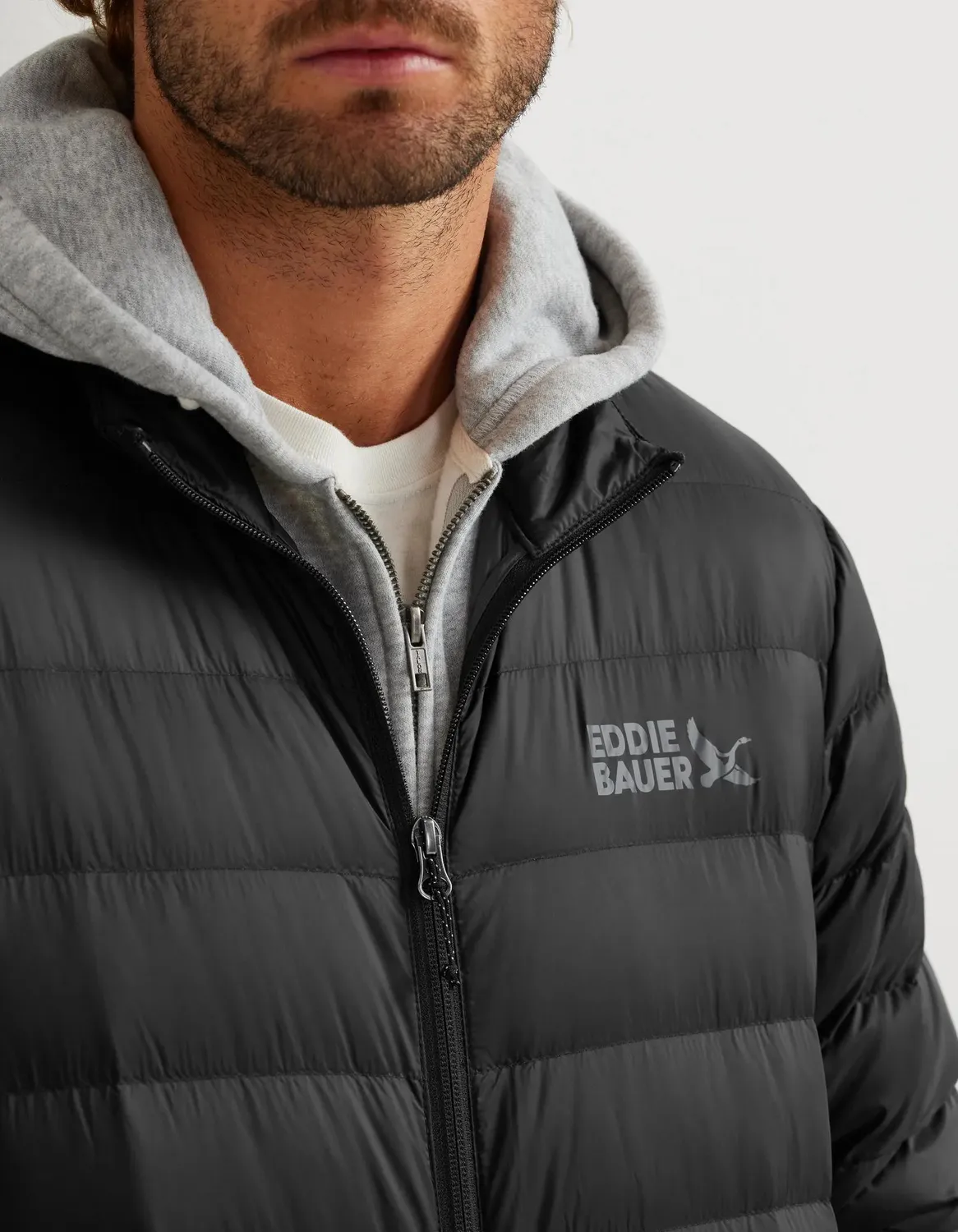 Eddie Bauer CirrusLite geaca barbati cu puf Black