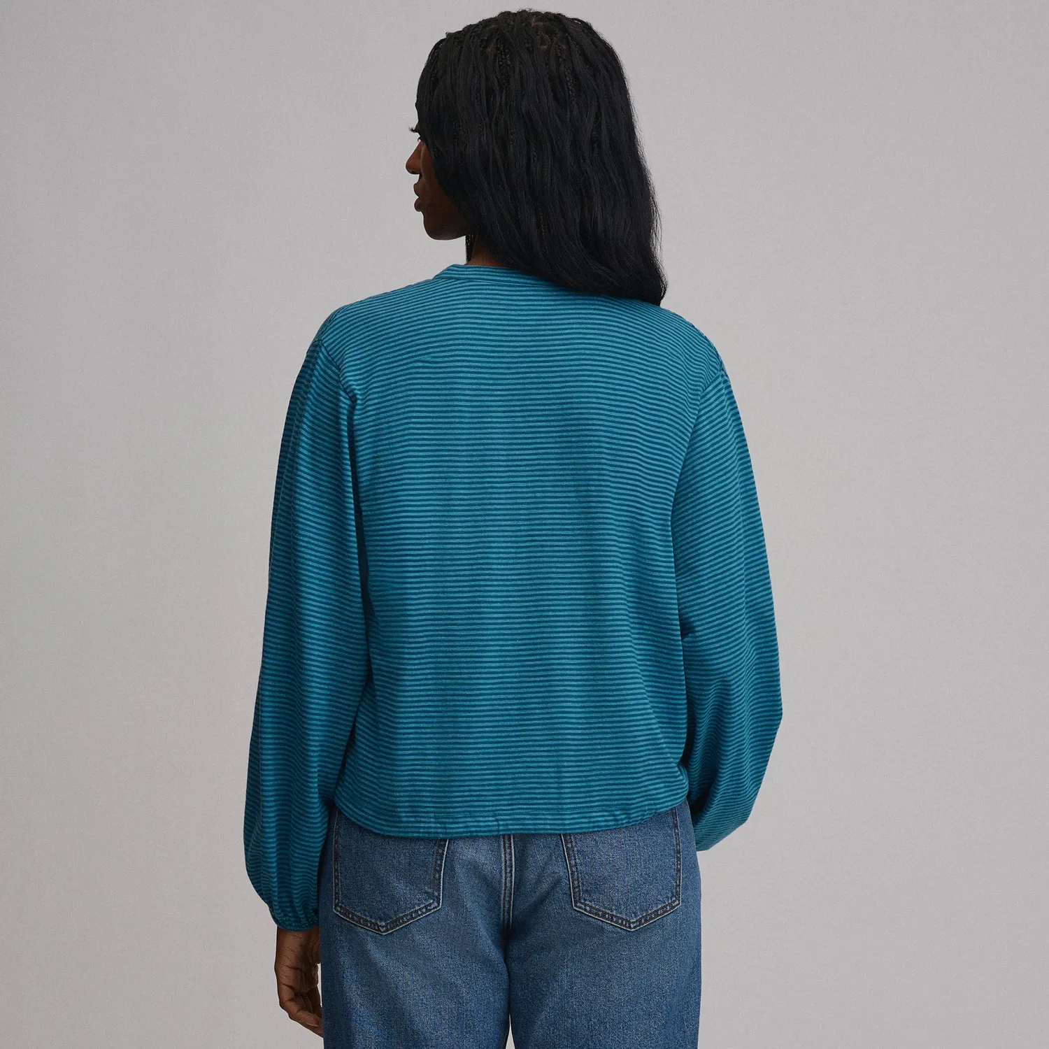 Eddie Bauer Long-Sleeve Button Front bluză damă mov călduroasă