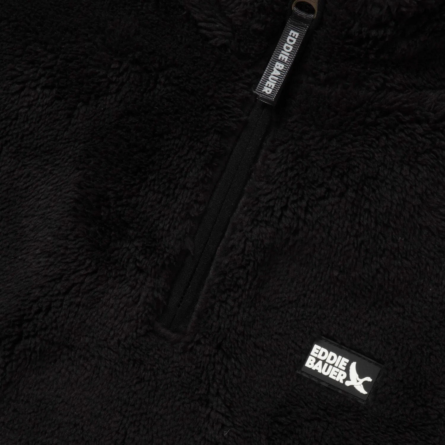 Eddie Bauer Quest Fleece geaca copii neagra polar