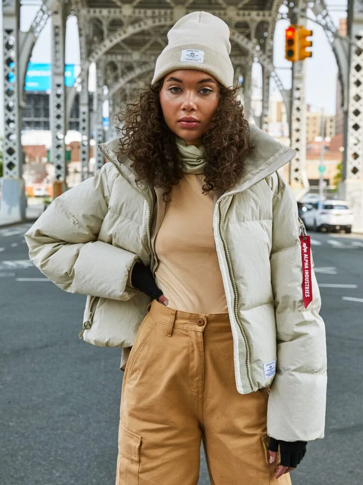 Alpha Industries Sierra Short parka limestone puf