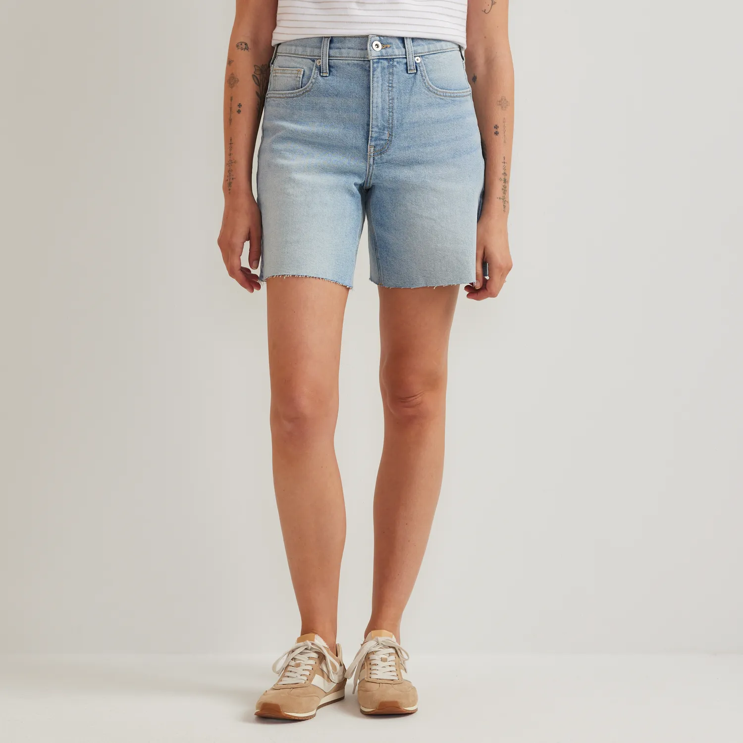 Eddie Bauer Authentic pantaloni scurți denim damă Indigo