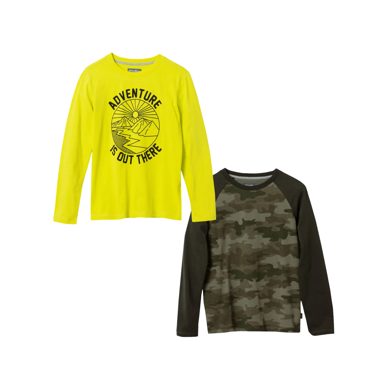 Eddie Bauer tricou băieți bleumarin 2-pack bumbac