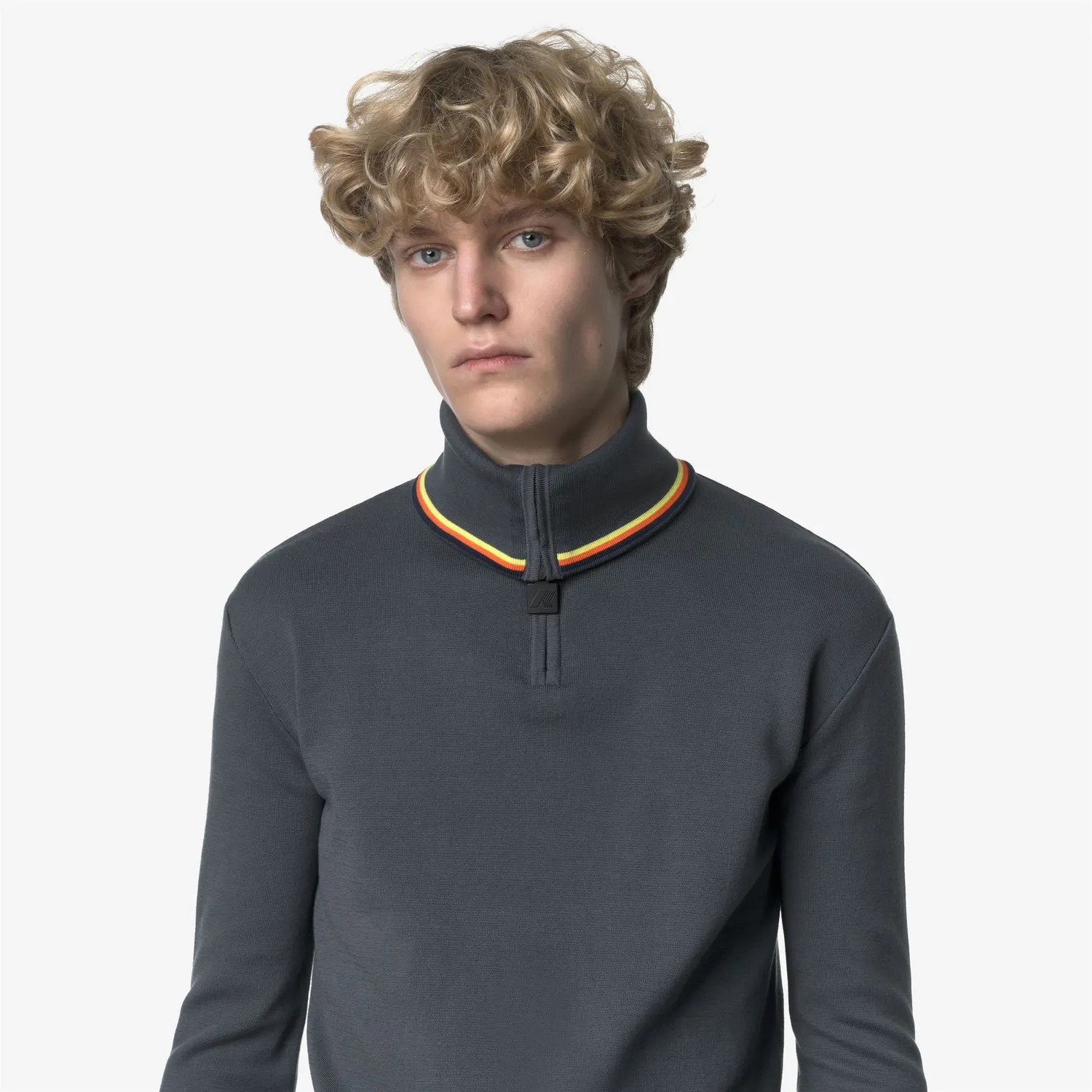 K-Way Polom K4132EW pulover barbati Blue Night bumbac