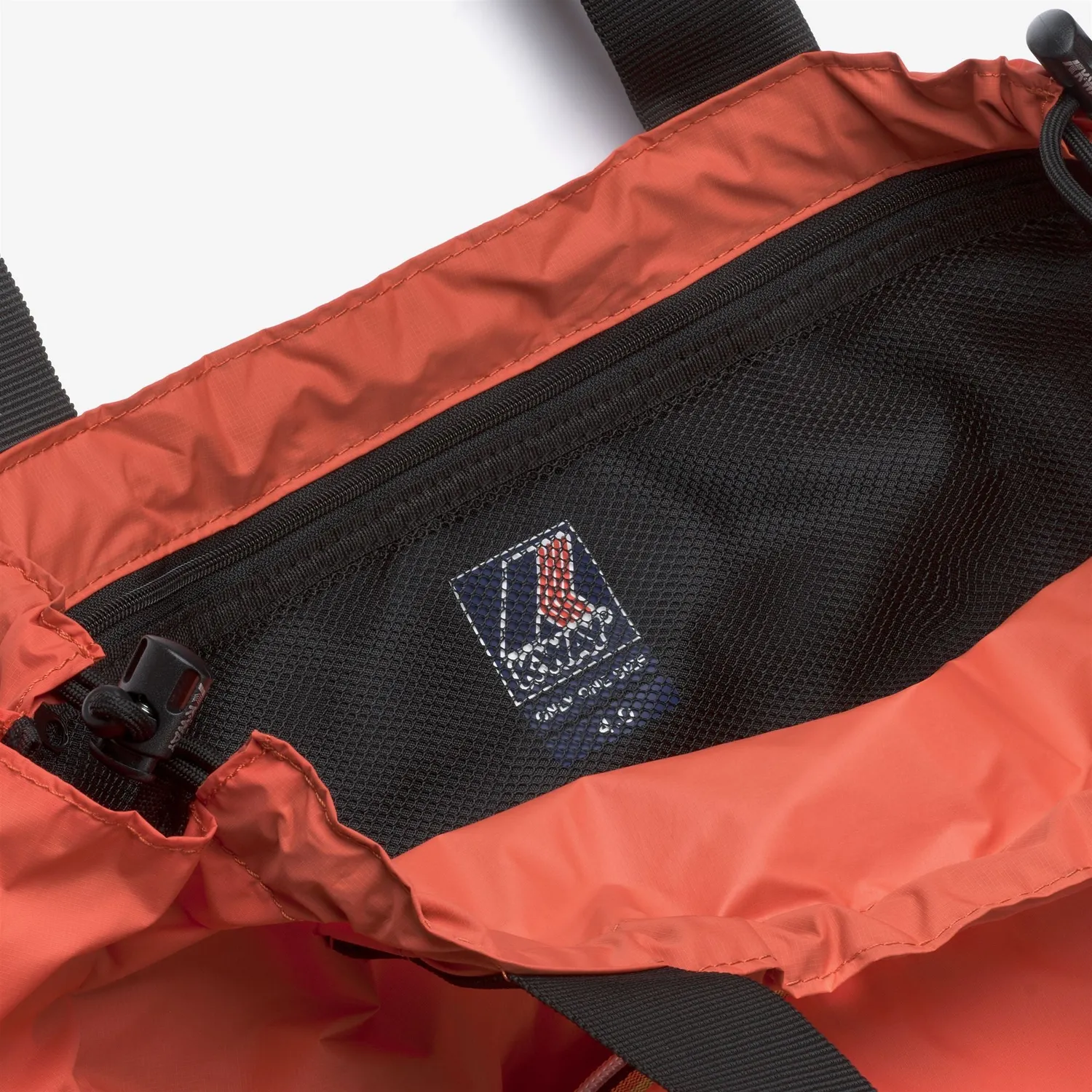 K-Way Le Vrai 4.0 Victorine sacosa Orange Fiesta impermeabila