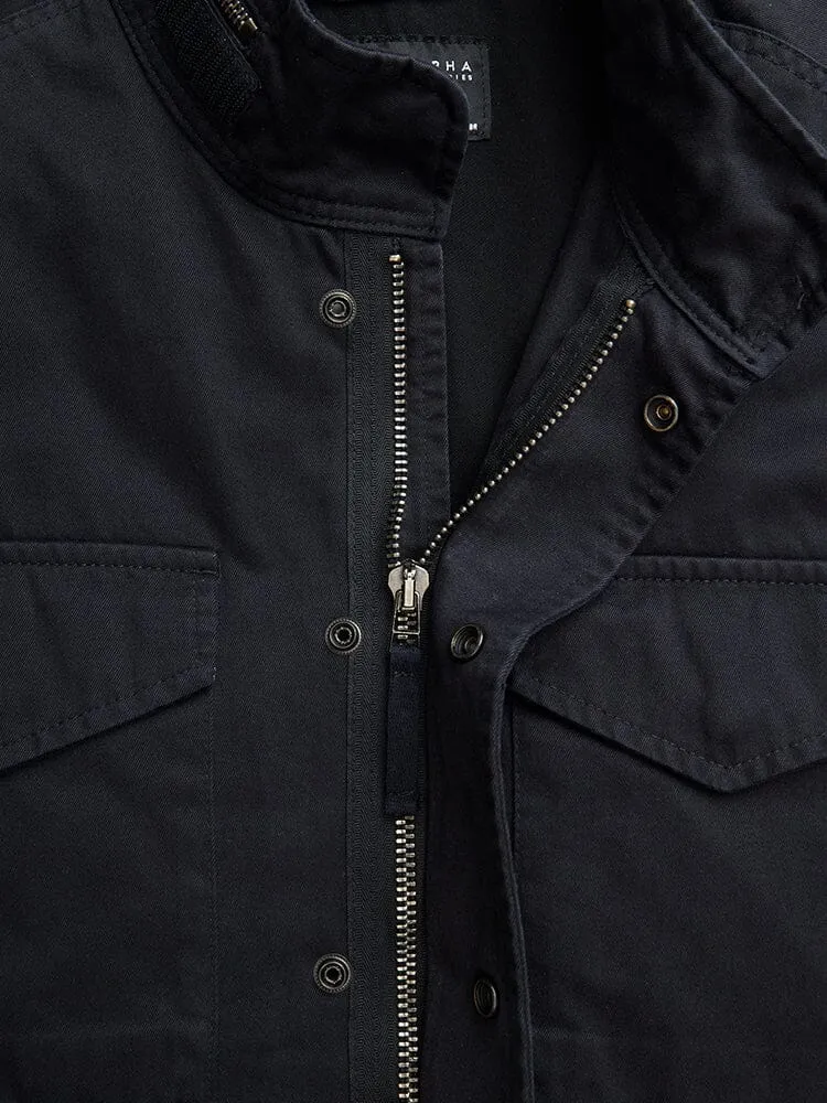 Alpha Industries M-65 Mod Gen II geaca field neagra bumbac
