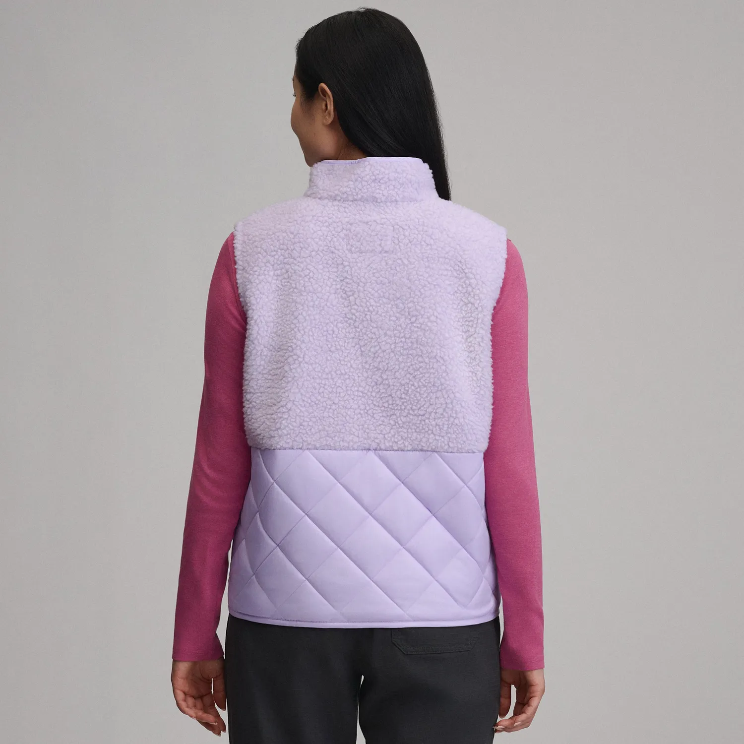 Eddie Bauer Wander vestă damă negru fleece ușoară