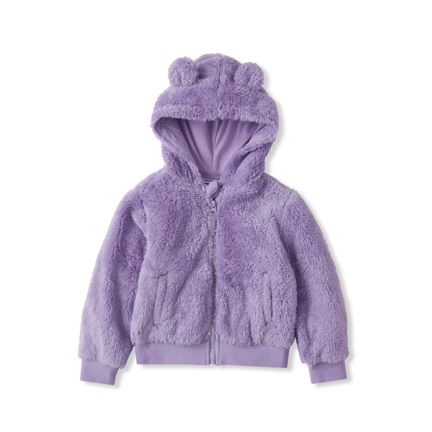 Eddie Bauer Quest Hooded Plush Fleece geacă copii peacoat cu urechi