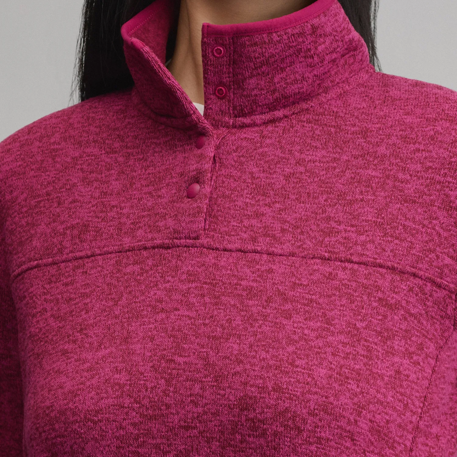 Eddie Bauer Radiator Fleece 2.0 Snap Mock pulover Sea Spray