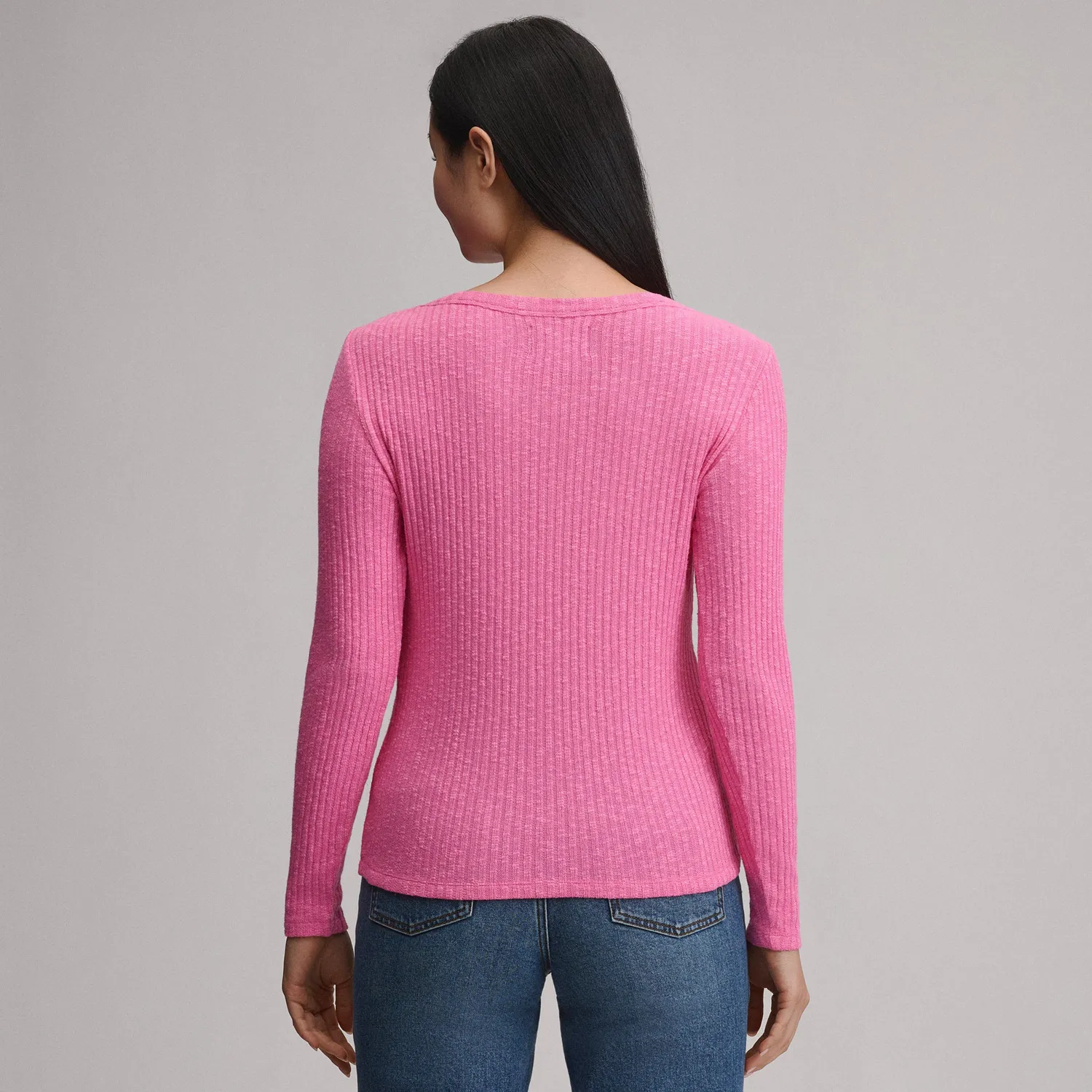 Eddie Bauer Hacci Rib bluza dama ivory moale
