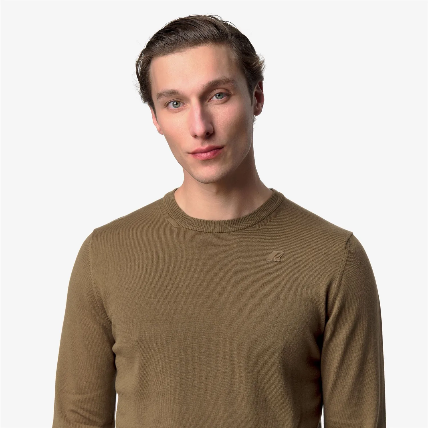K-Way Sebastien Cotton pulover maro Brown Corda