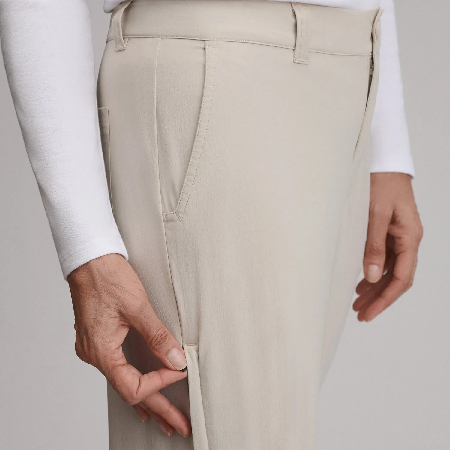 Eddie Bauer Meridian pantaloni dama negri usori